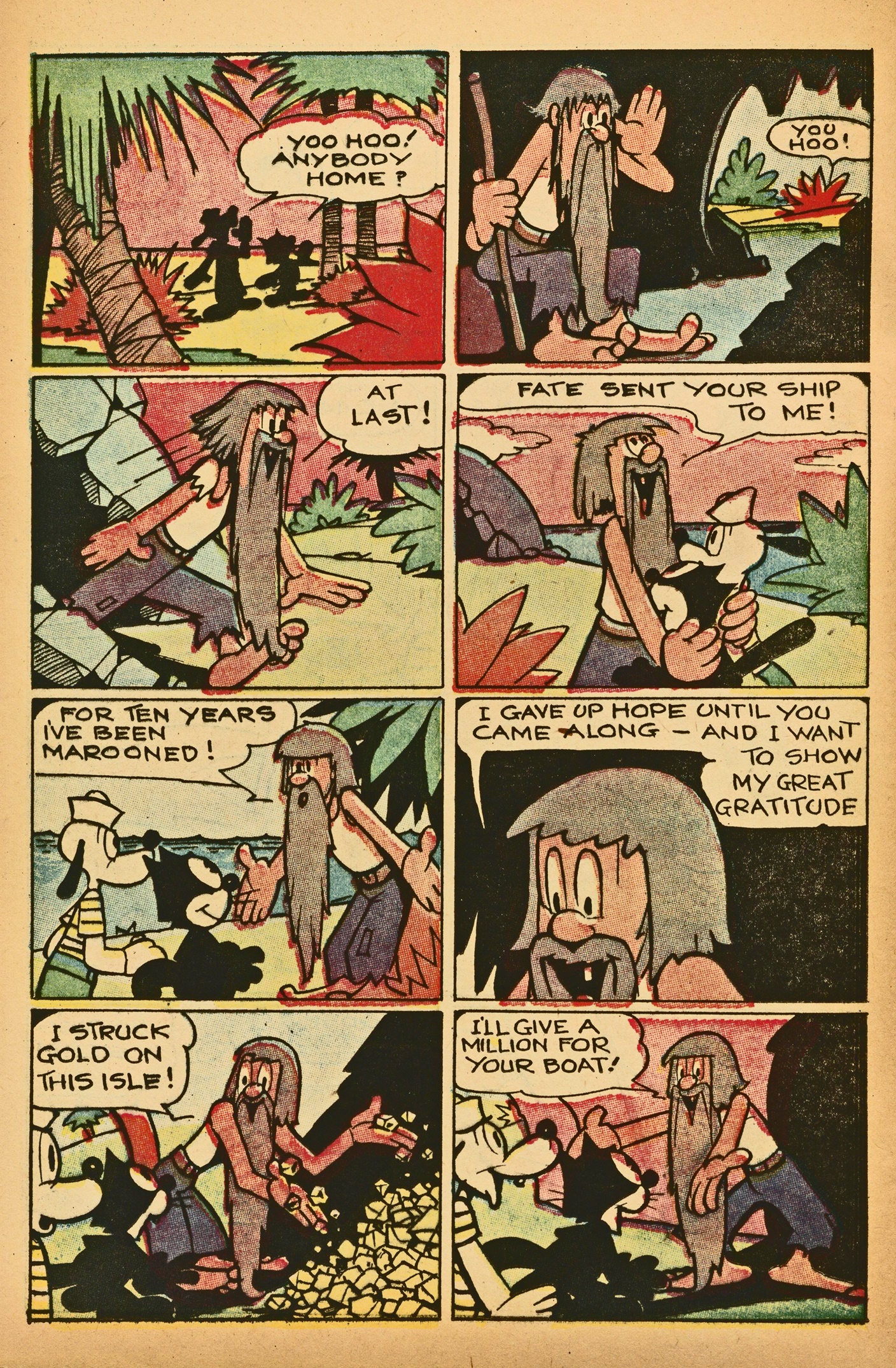 Read online Felix the Cat (1951) comic -  Issue #56 - 22