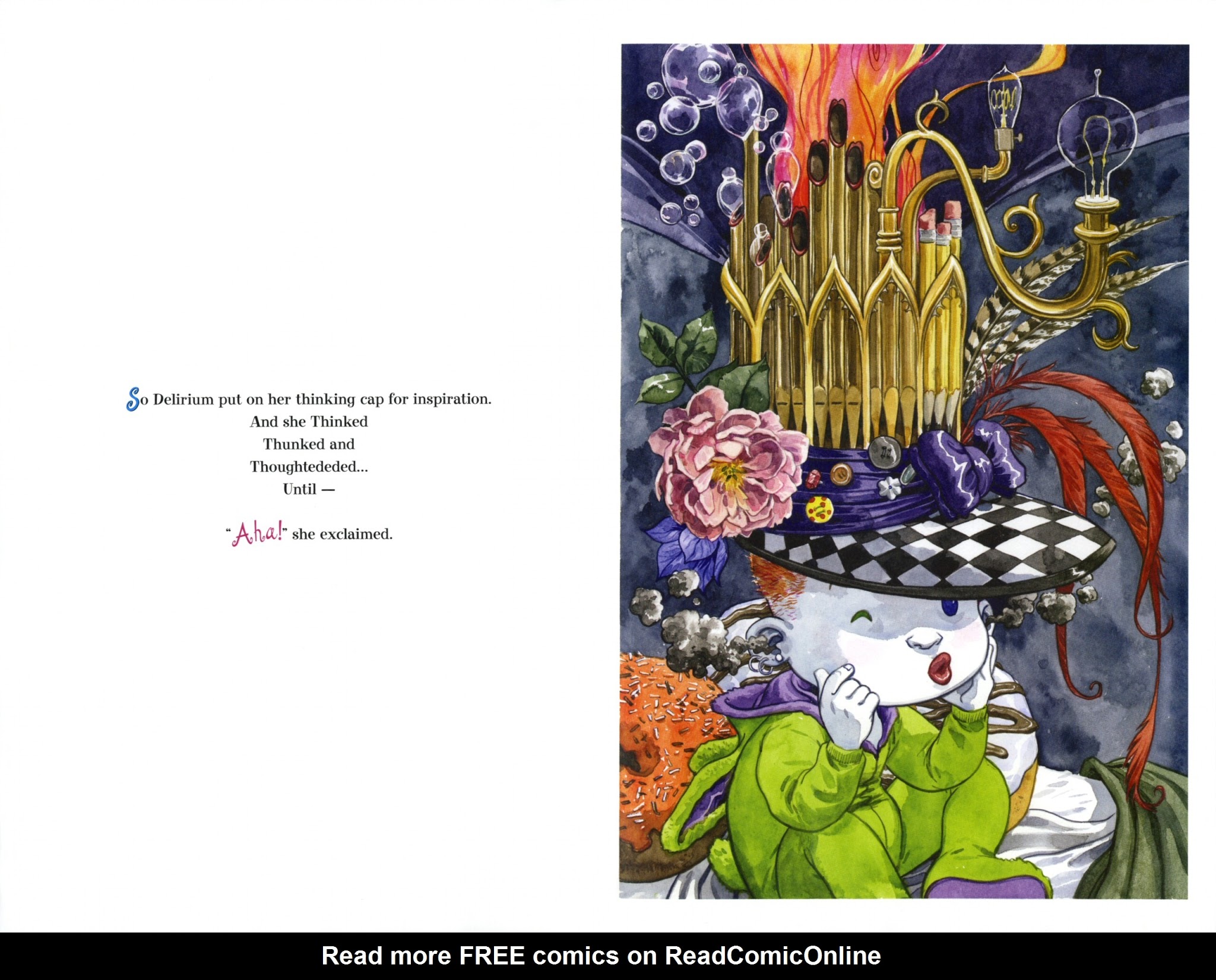 Read online Delirium's Party: A Little Endless Storybook comic -  Issue # TPB - 11