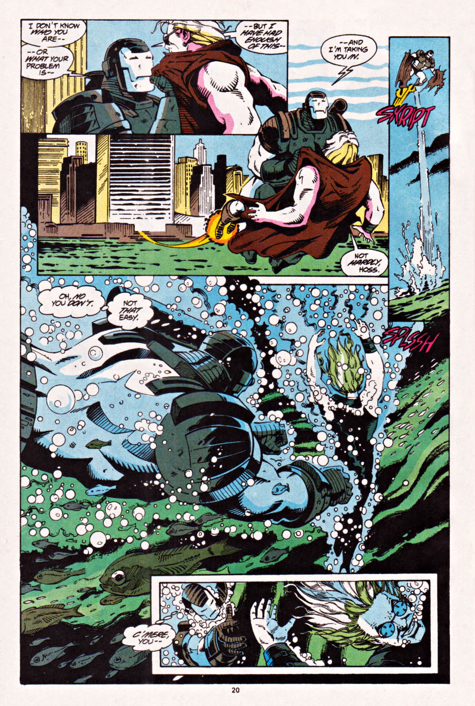 Read online War Machine (1994) comic -  Issue #5 - 17