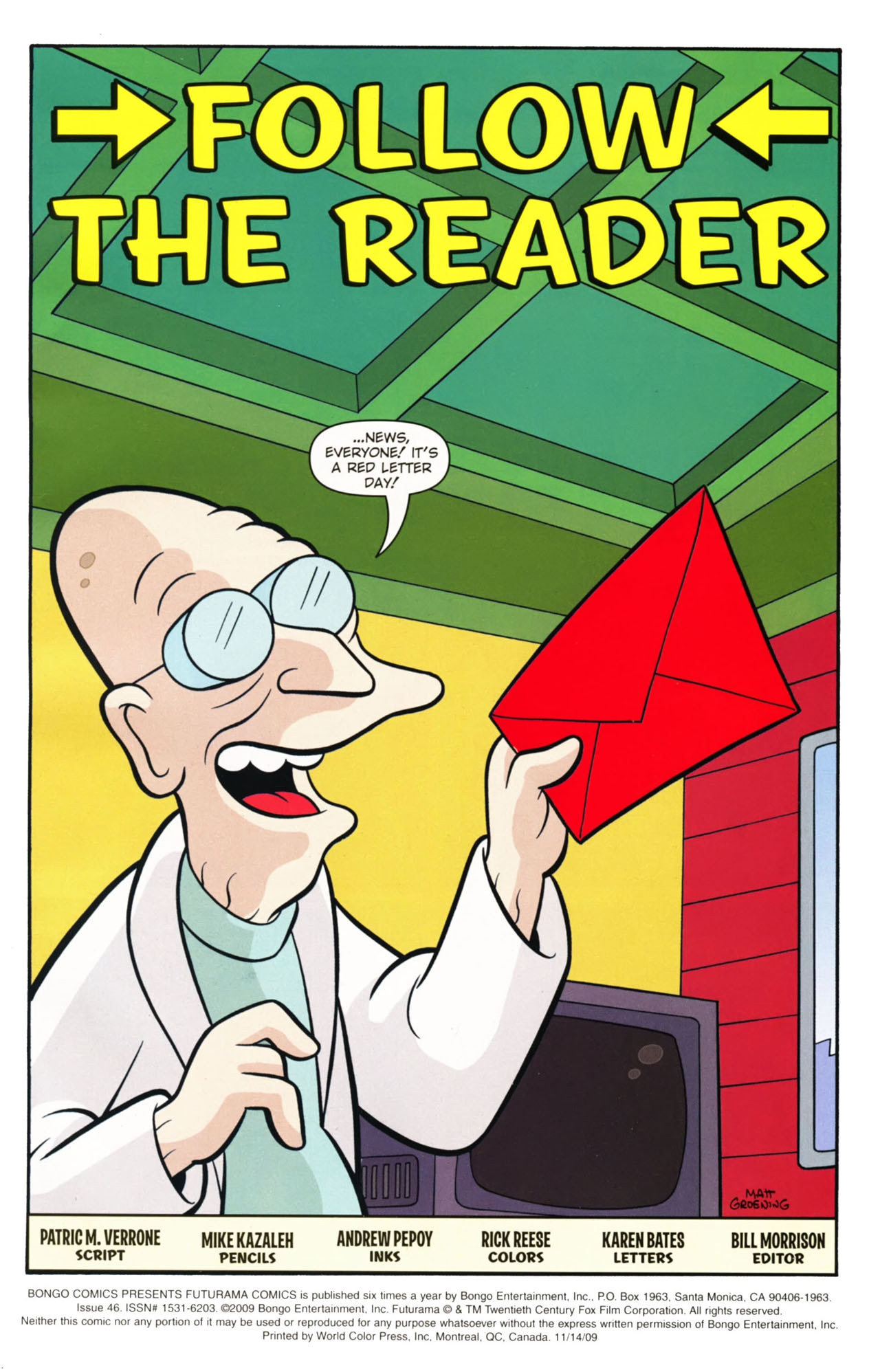 Read online Futurama Comics comic -  Issue #46 - 2