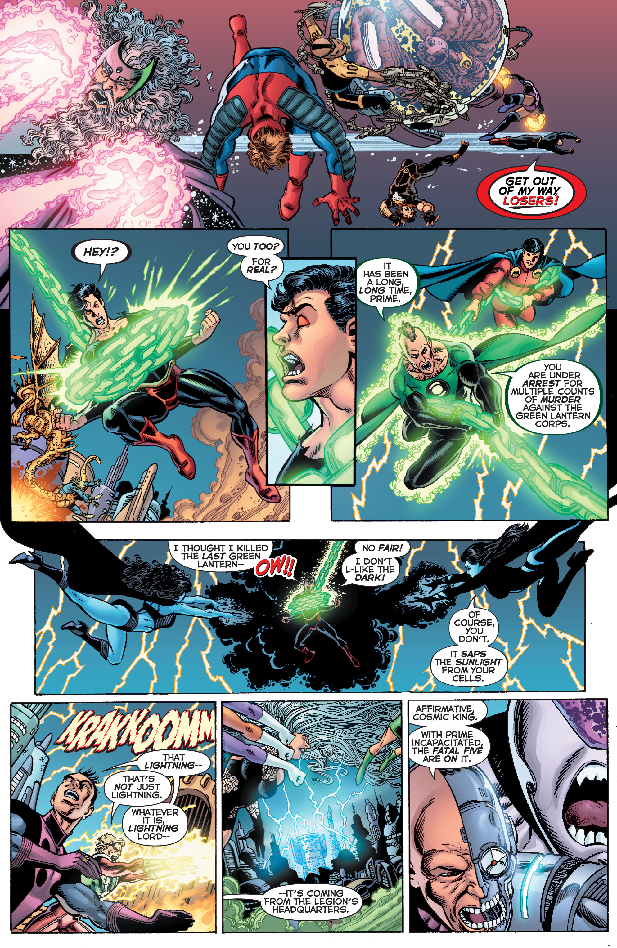 Read online Final Crisis: Legion of Three Worlds comic -  Issue #3 - 24