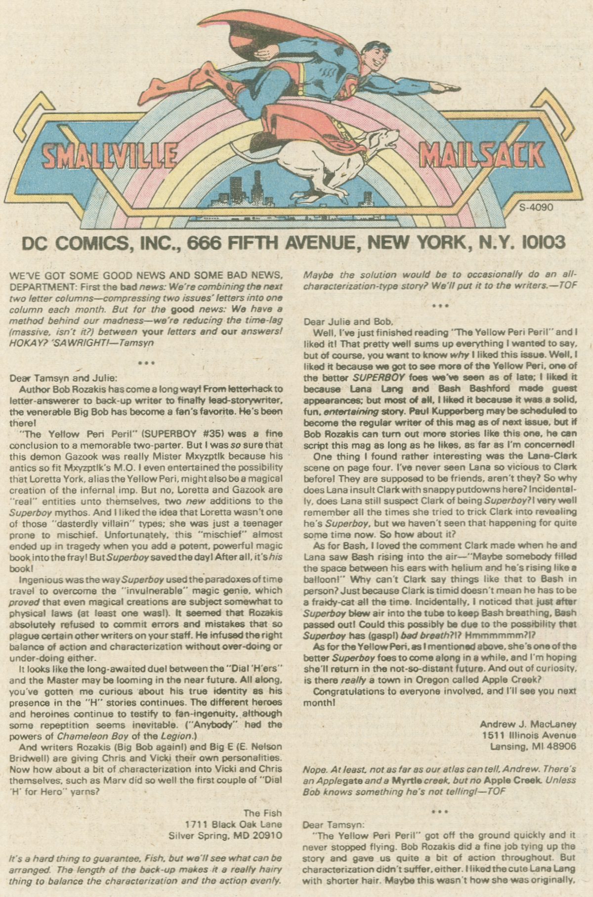 Read online The New Adventures of Superboy comic -  Issue #40 - 17