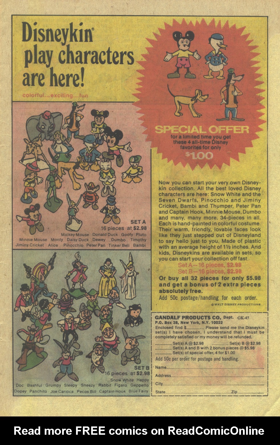 Read online Walt Disney Showcase (1970) comic -  Issue #23 - 7
