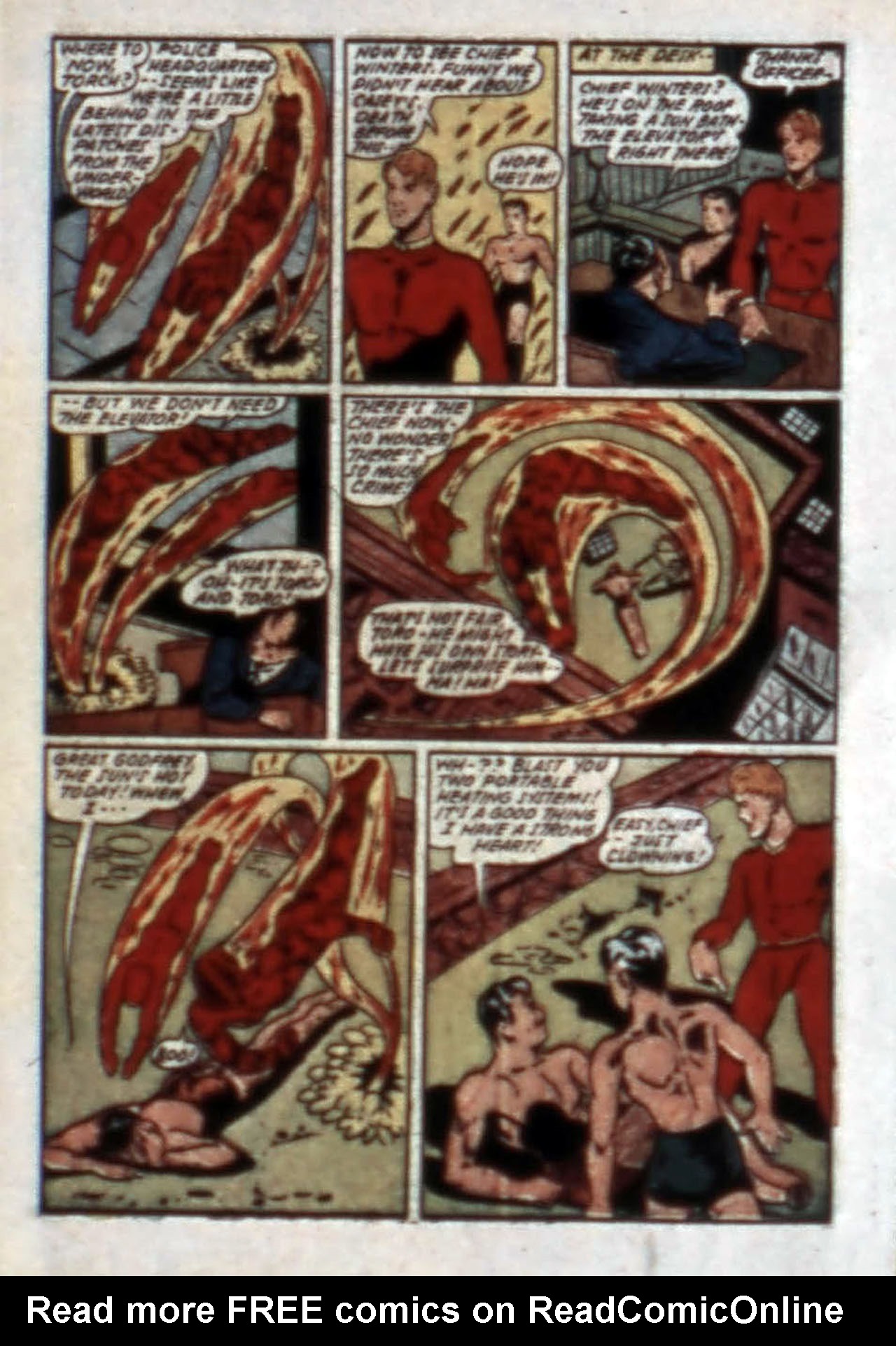 Read online The Human Torch (1940) comic -  Issue #13 - 7