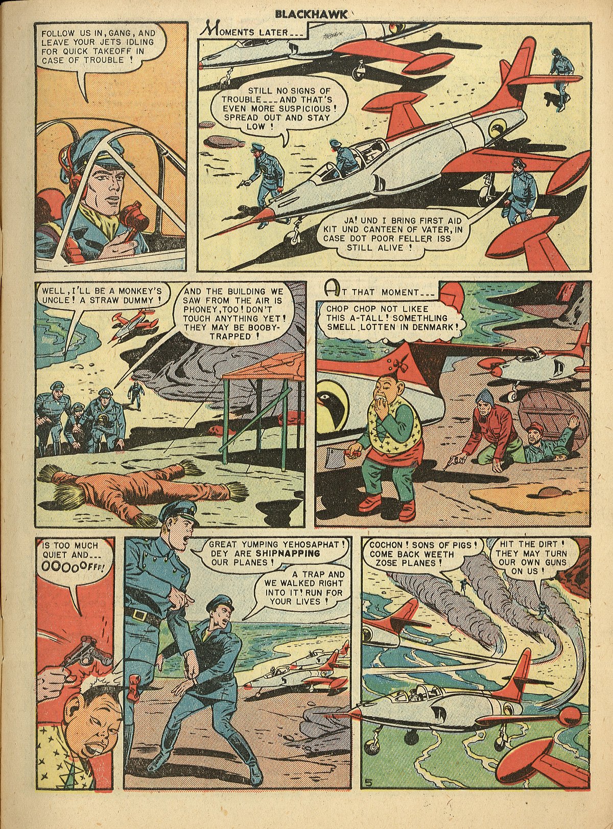 Read online Blackhawk (1957) comic -  Issue #33 - 8