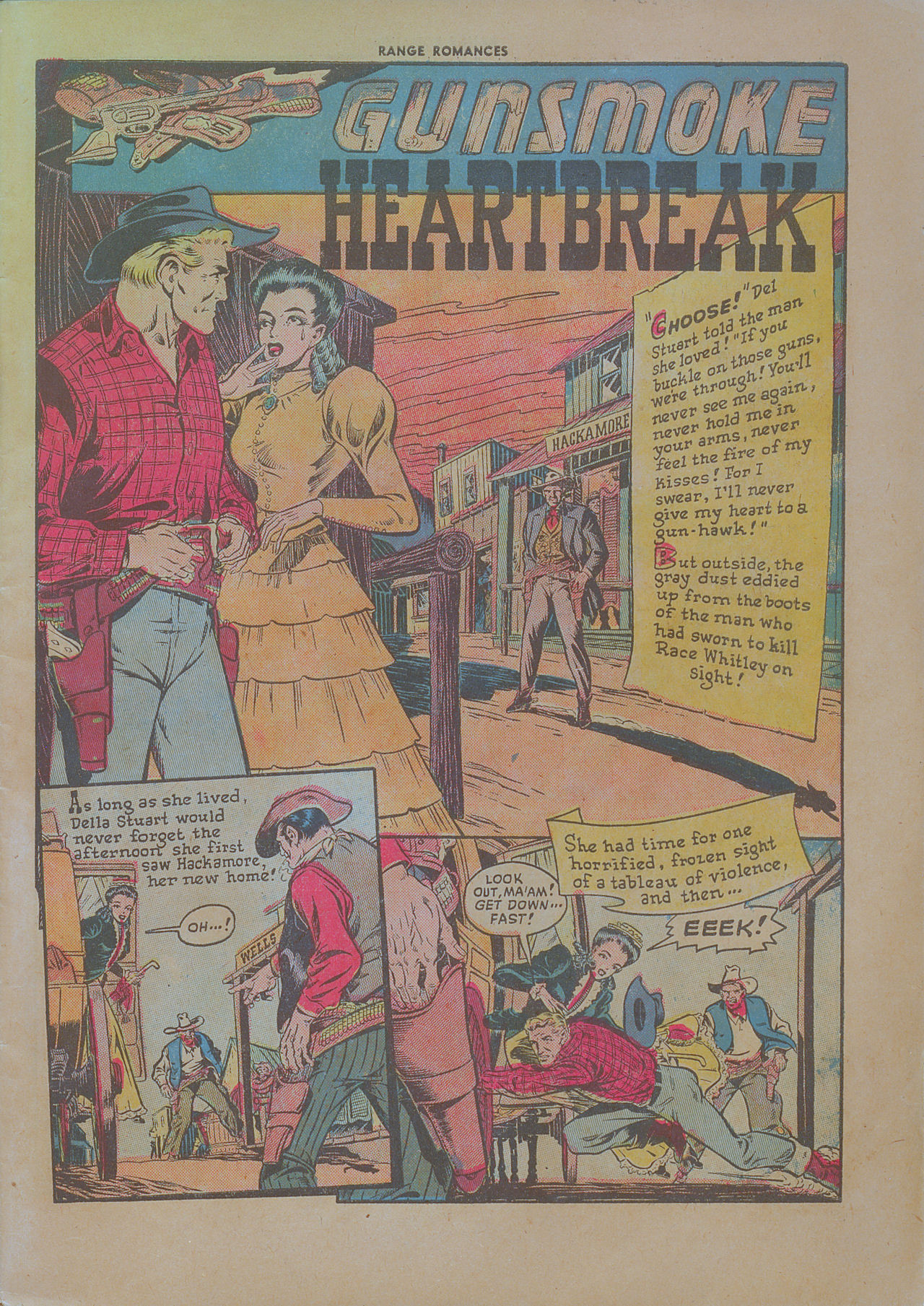 Read online Range Romances comic -  Issue #1 - 3