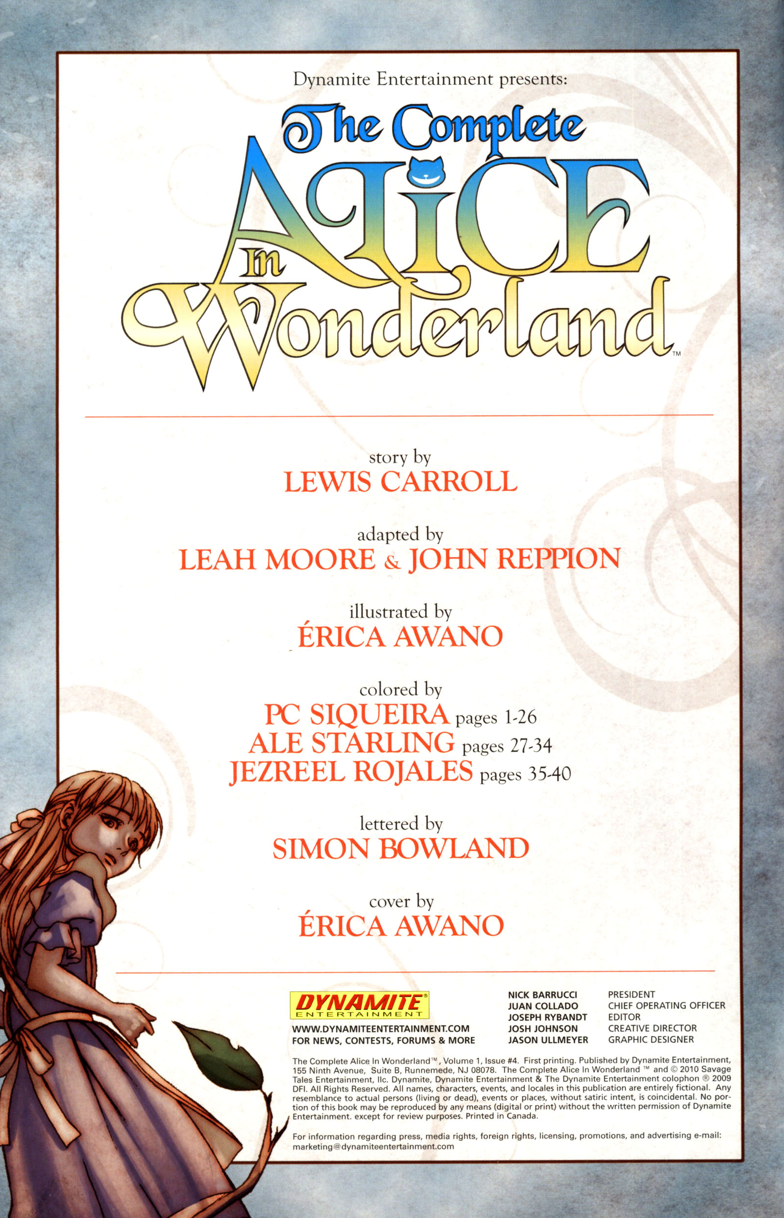 Read online The Complete Alice in Wonderland comic -  Issue #4 - 2