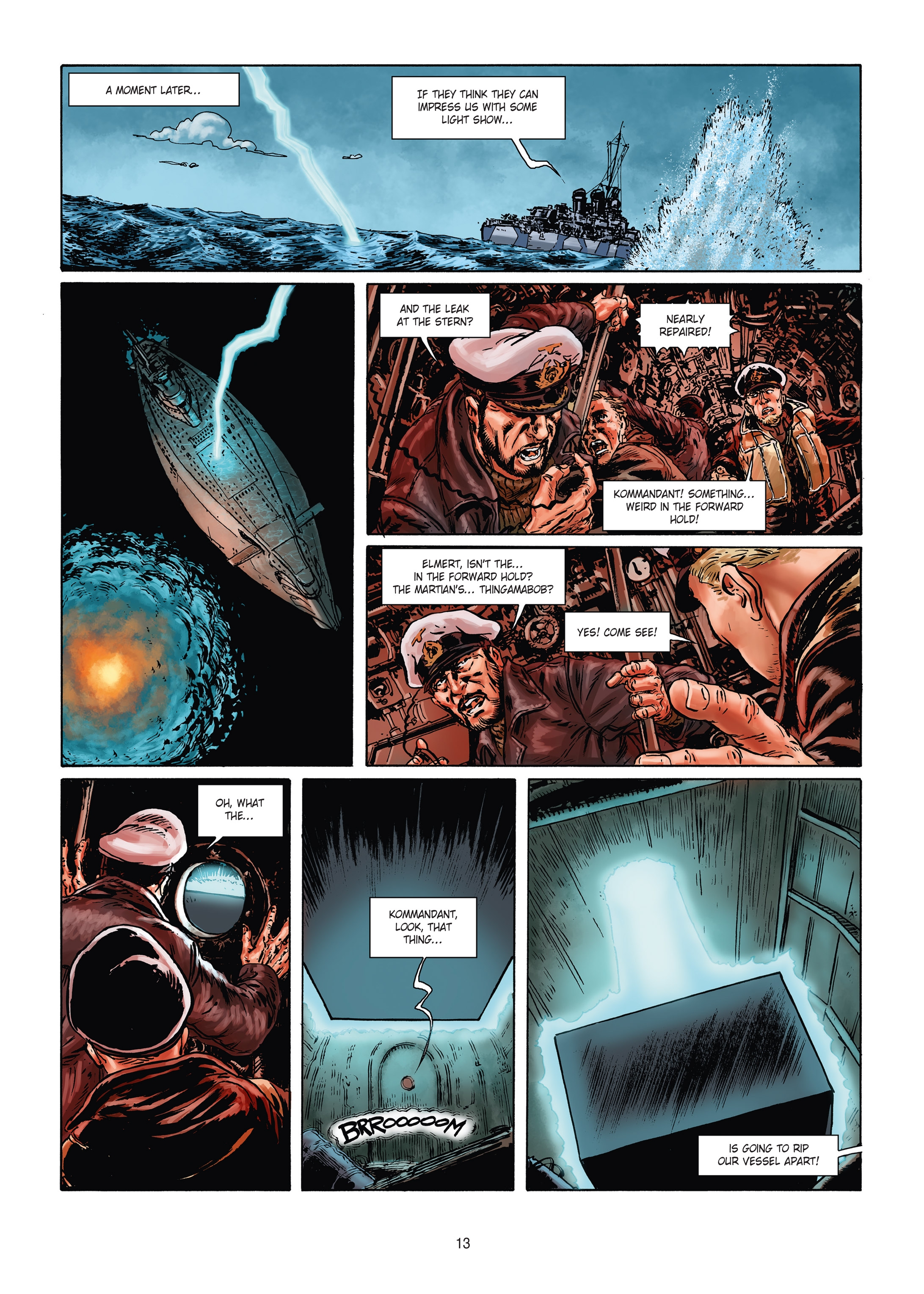 Read online Wunderwaffen comic -  Issue #11 - 13
