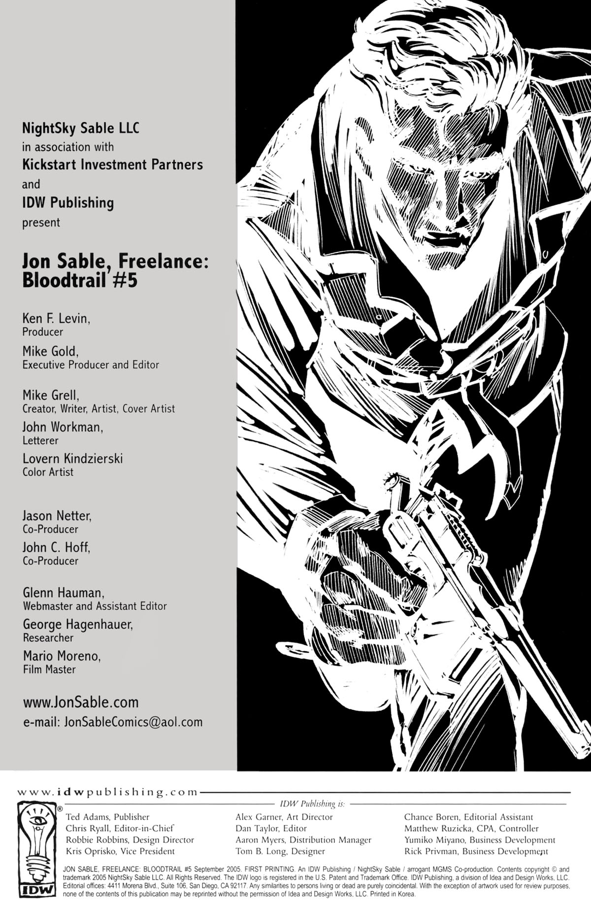 Read online Jon Sable, Freelance: Bloodtrail comic -  Issue #5 - 2