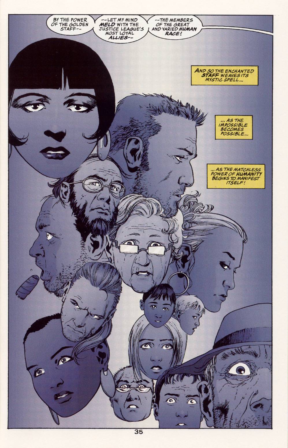 Read online Just Imagine Stan Lee With John Cassaday Creating Crisis comic -  Issue # Full - 36