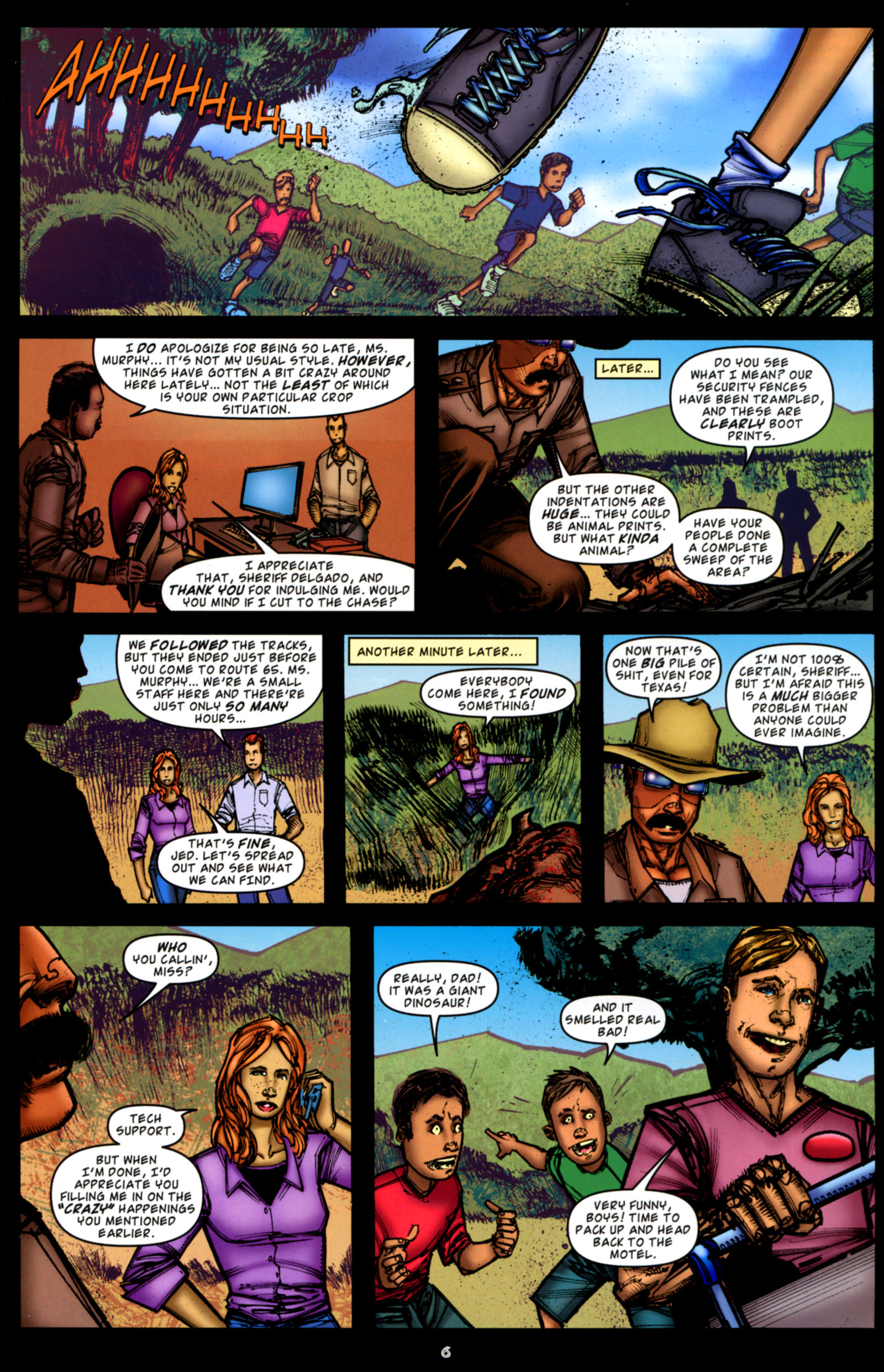Read online Jurassic Park (2010) comic -  Issue #3 - 8
