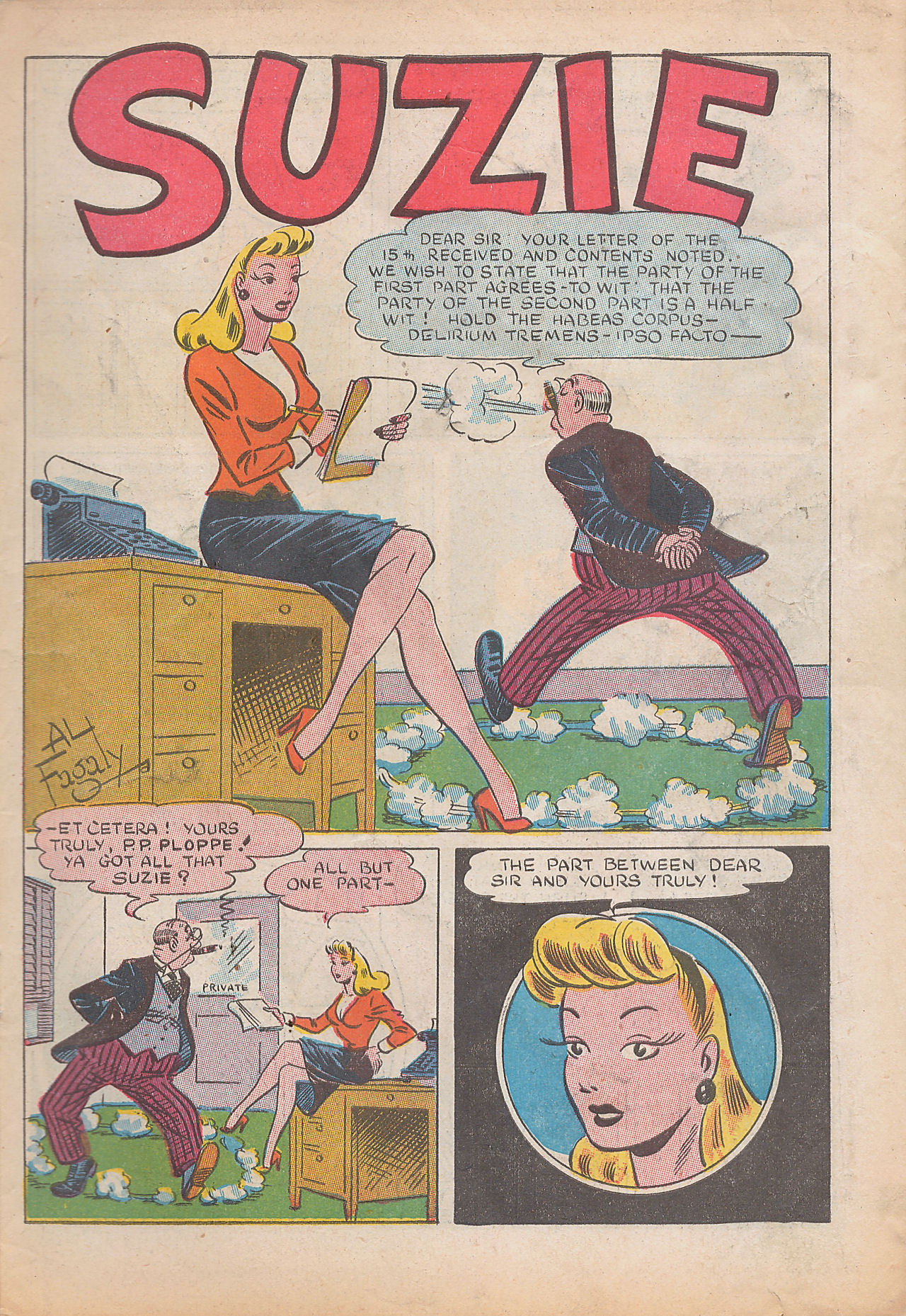 Read online Suzie Comics comic -  Issue #52 - 4
