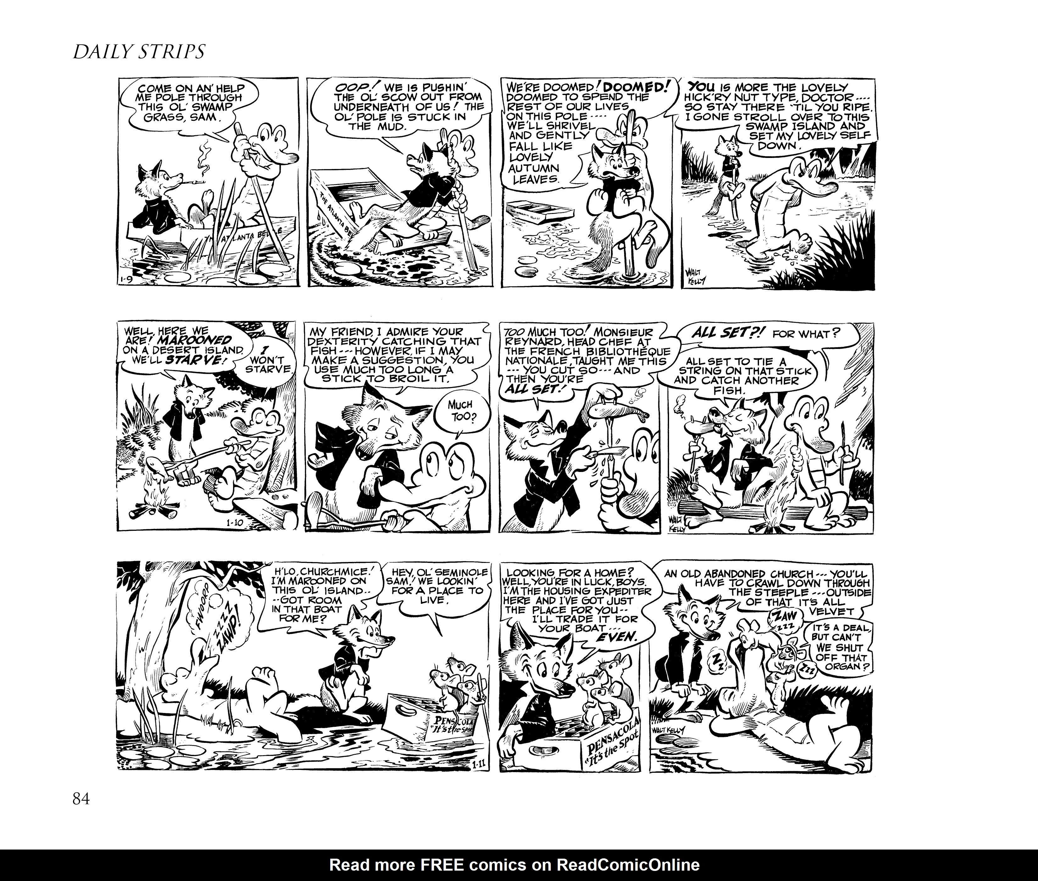 Read online Pogo by Walt Kelly: The Complete Syndicated Comic Strips comic -  Issue # TPB 1 (Part 2) - 2