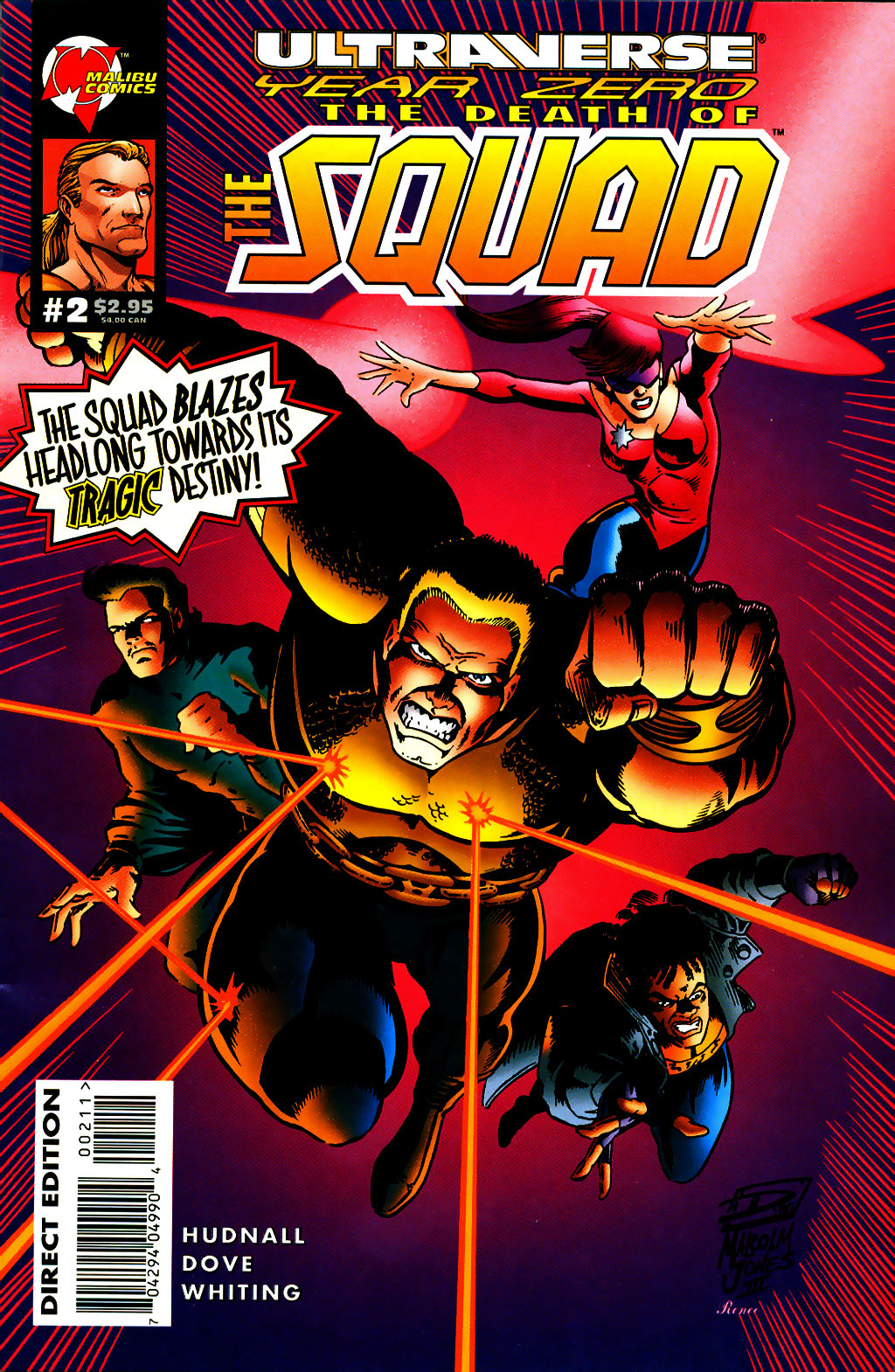Read online Ultraverse Year Zero: Death of the Squad comic -  Issue #2 - 1