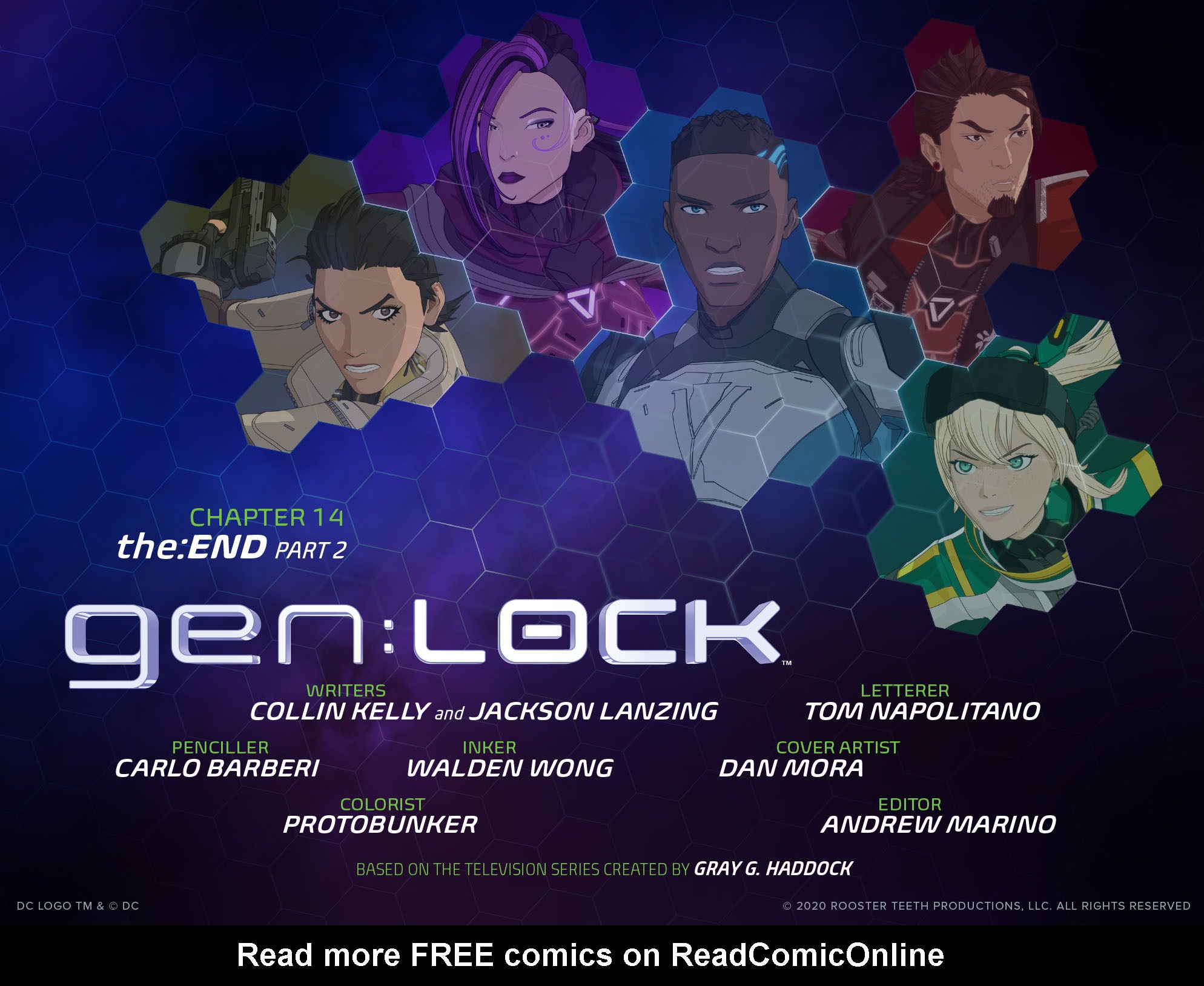 Read online gen:Lock comic -  Issue #14 - 3