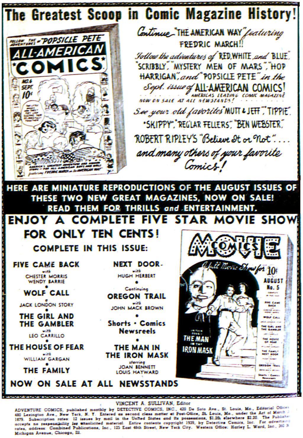 Read online Adventure Comics (1938) comic -  Issue #42 - 2