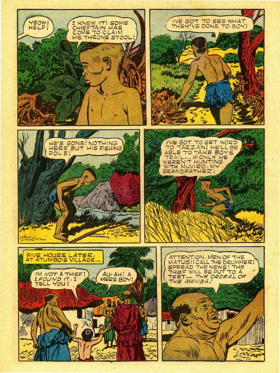 Read online Tarzan (1948) comic -  Issue #46 - 22