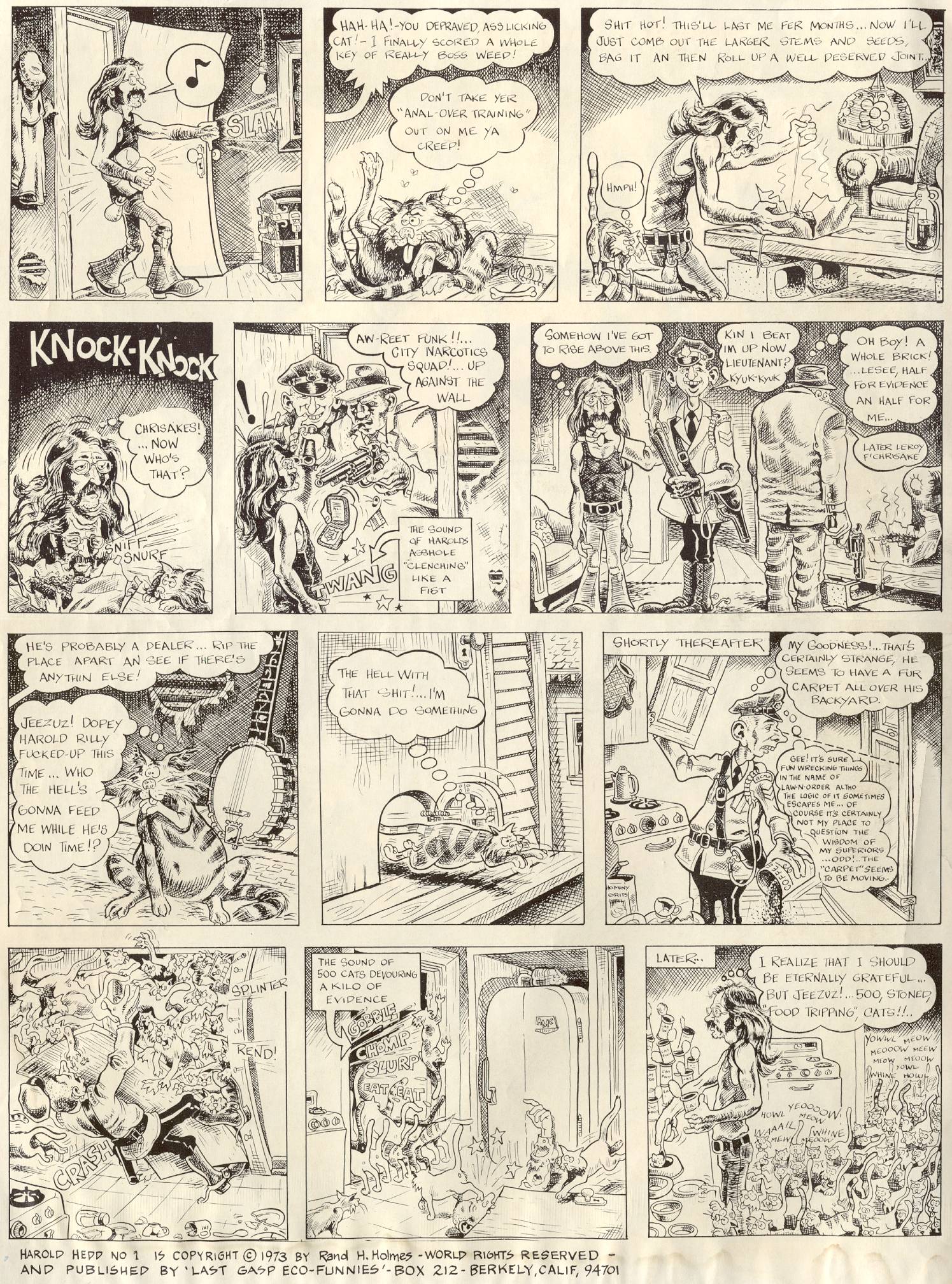 Read online Harold Hedd comic -  Issue #1 - 2