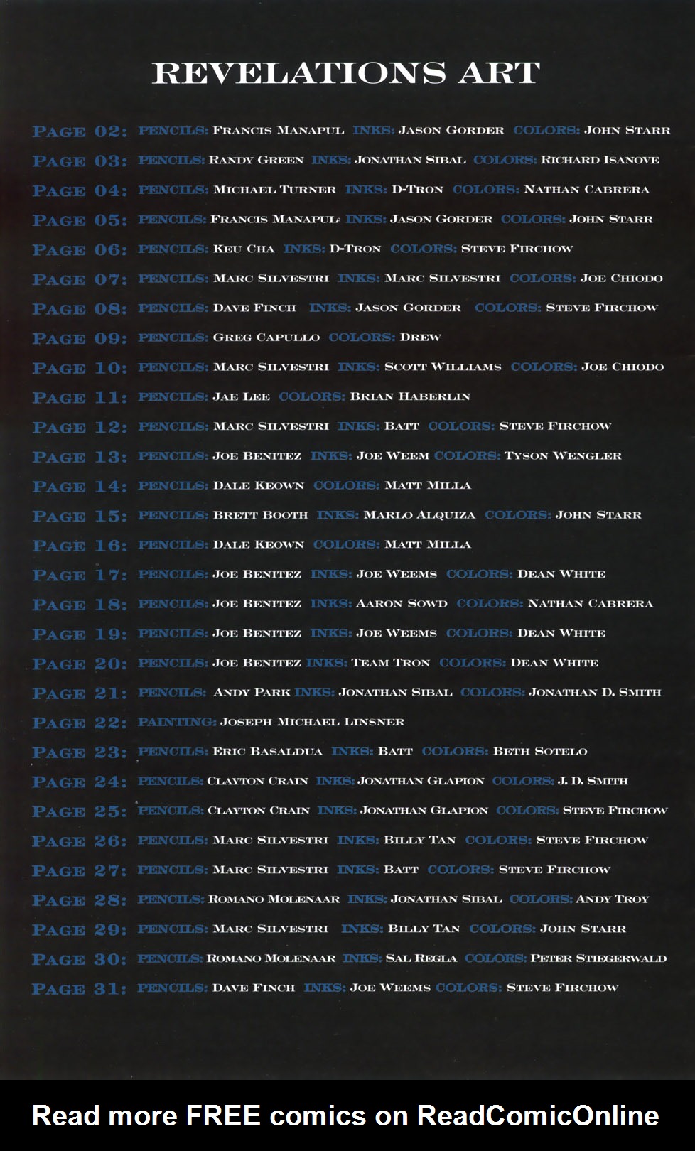 Read online Top Cow Book of Revelations comic -  Issue # Full - 34