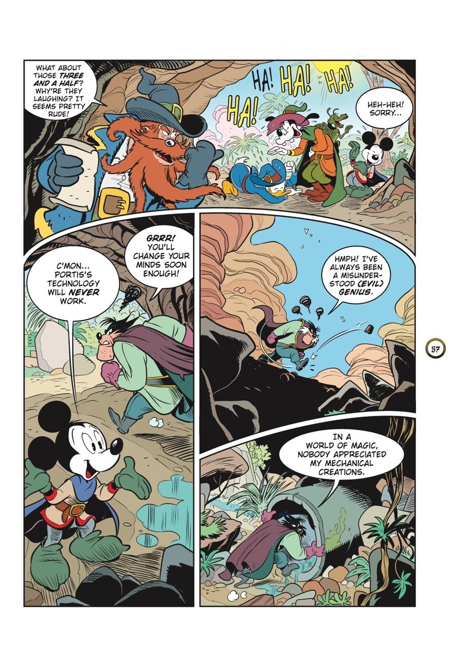 Read online Wizards of Mickey (2020) comic -  Issue # TPB 7 (Part 1) - 59