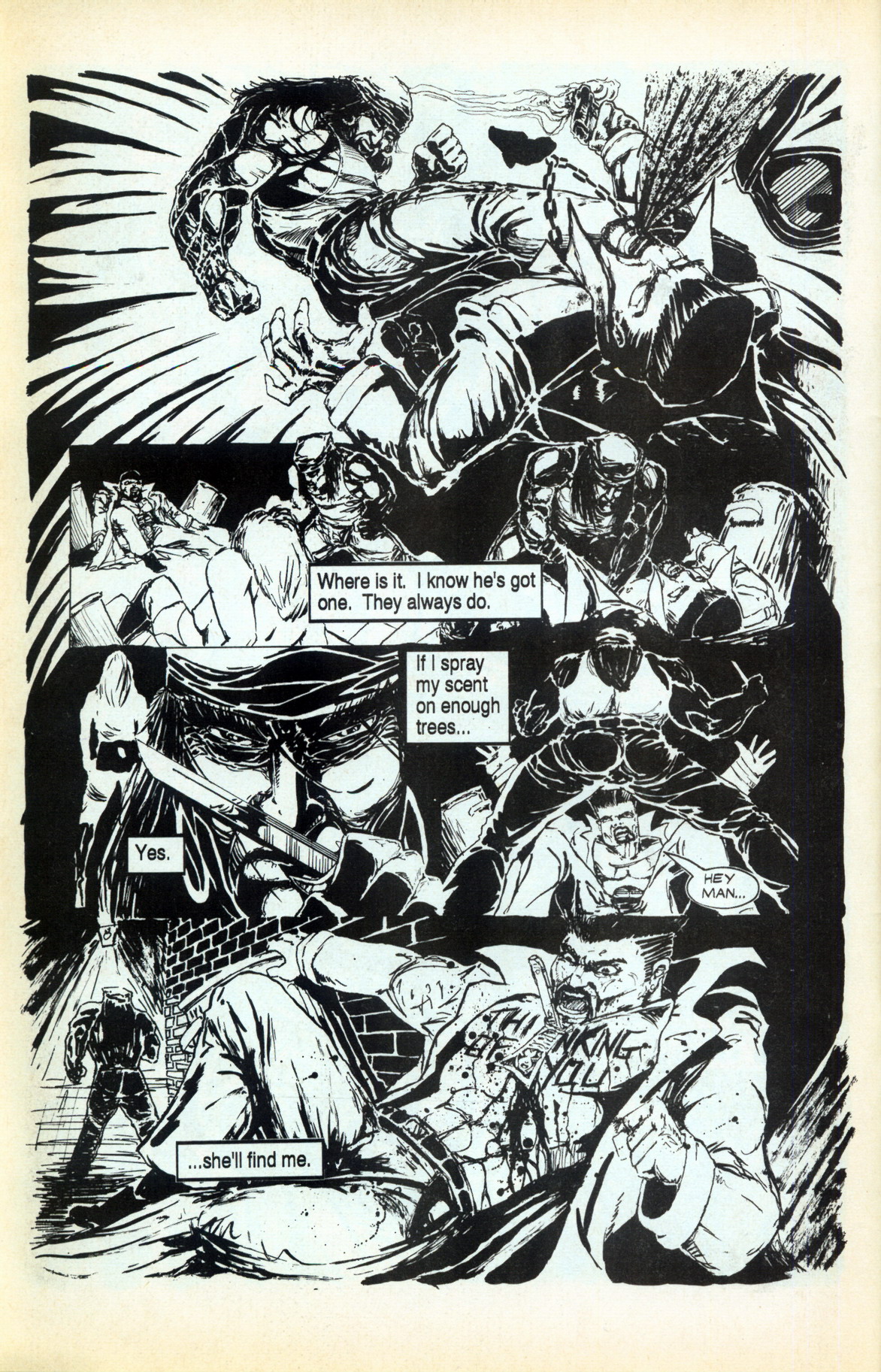 Read online Razor/Dark Angel: The Final Nail comic -  Issue #1 - 6