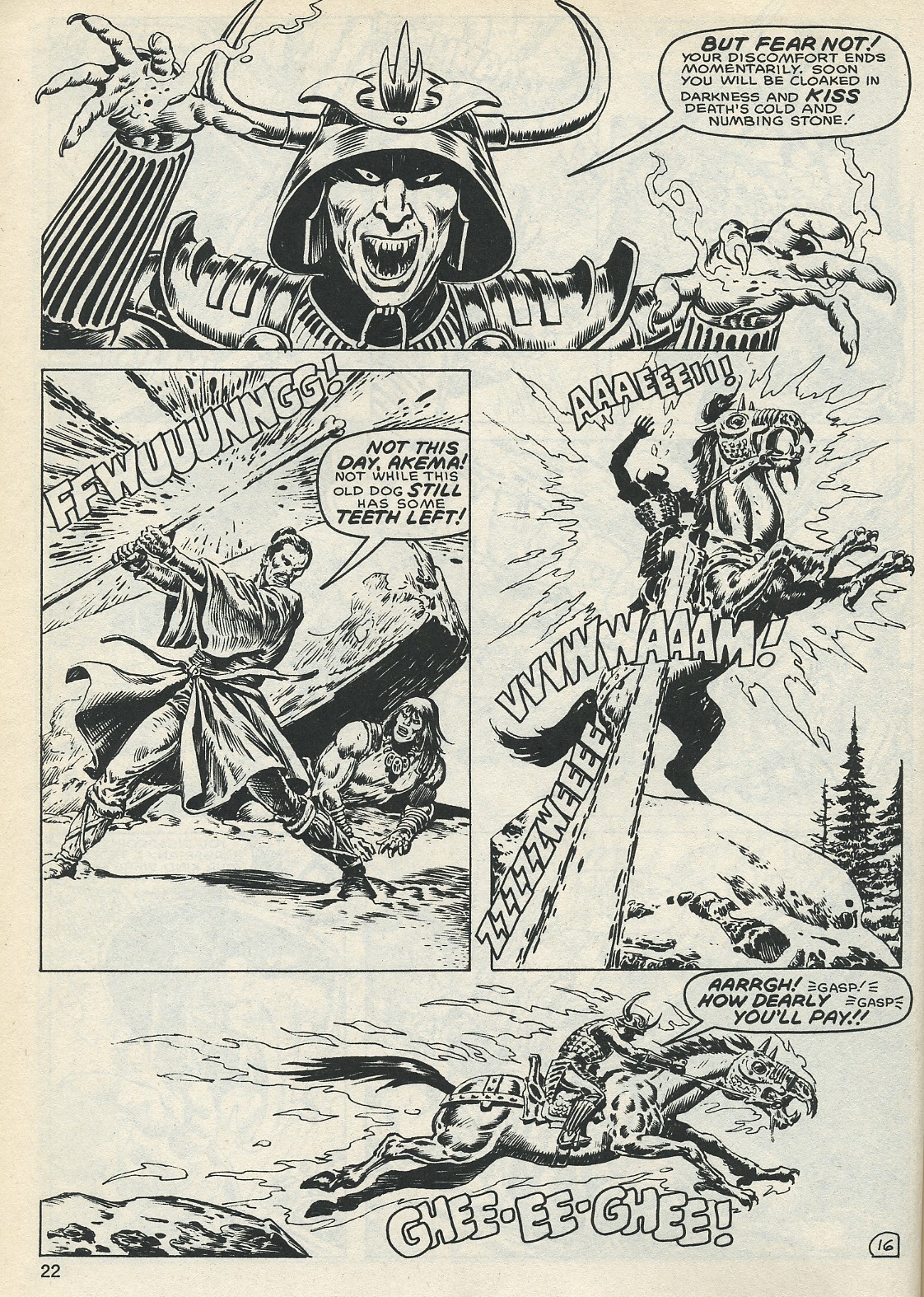 The Savage Sword Of Conan issue 132 - Page 22