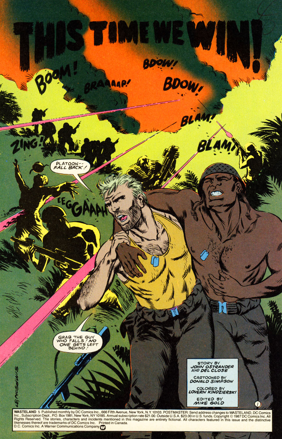 Read online Wasteland (1987) comic -  Issue #5 - 3