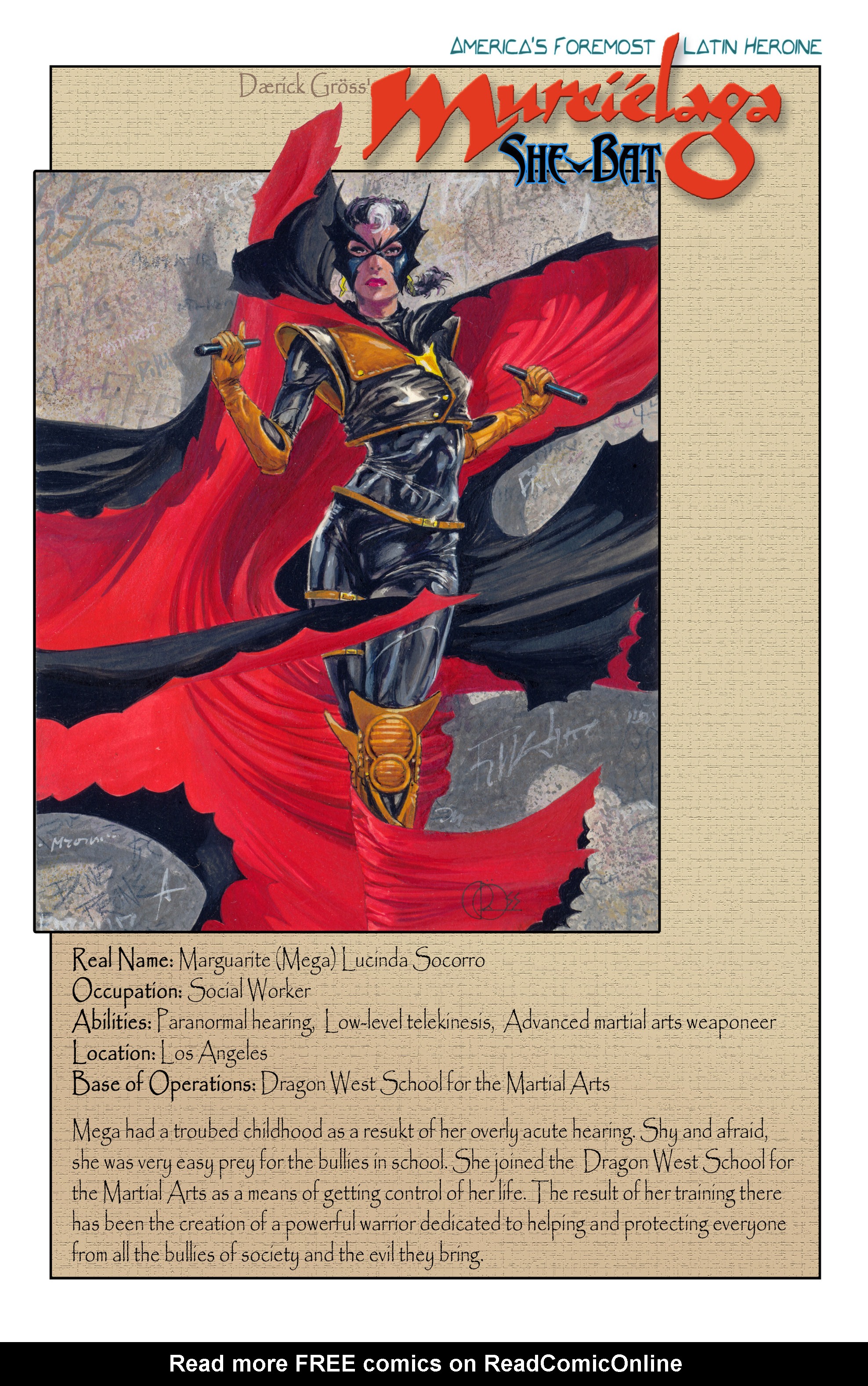 Read online Murciélaga She-Bat comic -  Issue #8 - 19