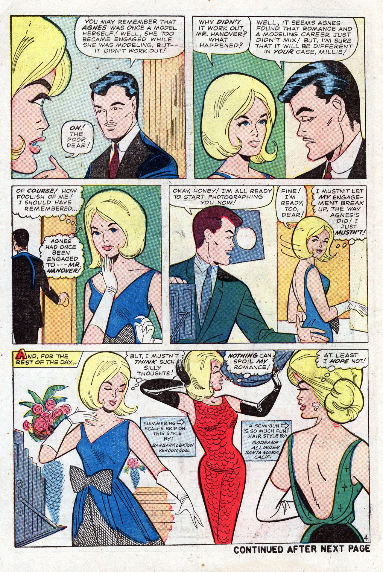 Read online Millie the Model comic -  Issue #128 - 6