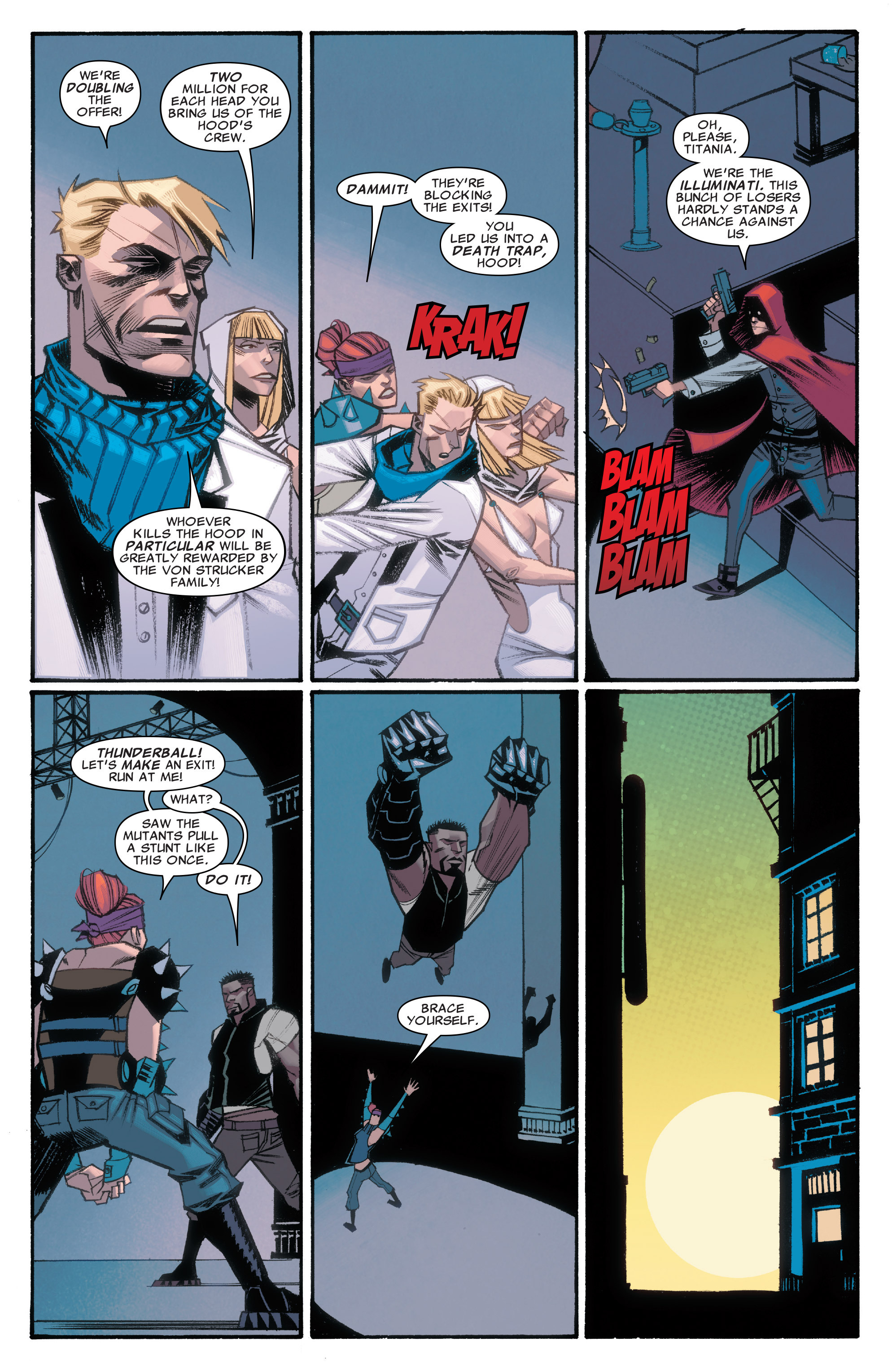 Read online Illuminati comic -  Issue #3 - 4