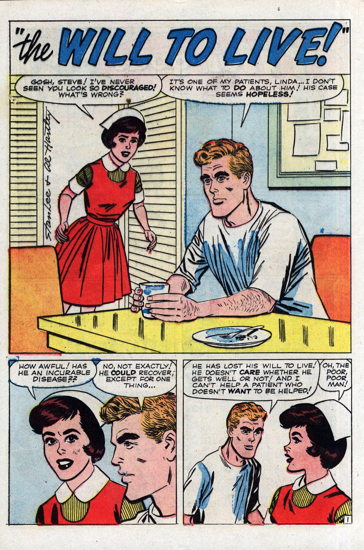 Read online Linda Carter, Student Nurse comic -  Issue #9 - 20
