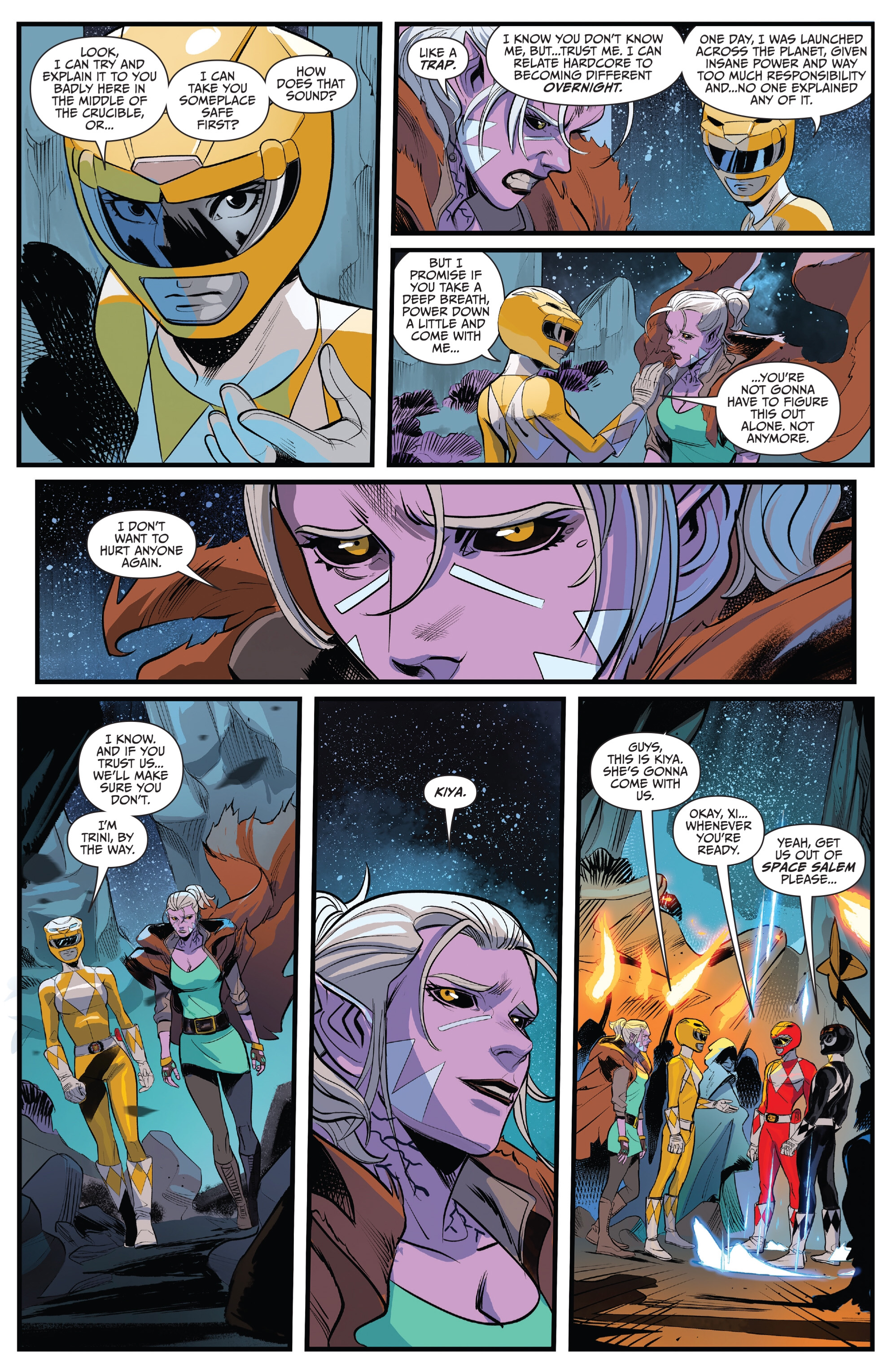 Read online Saban's Go Go Power Rangers comic -  Issue #30 - 15