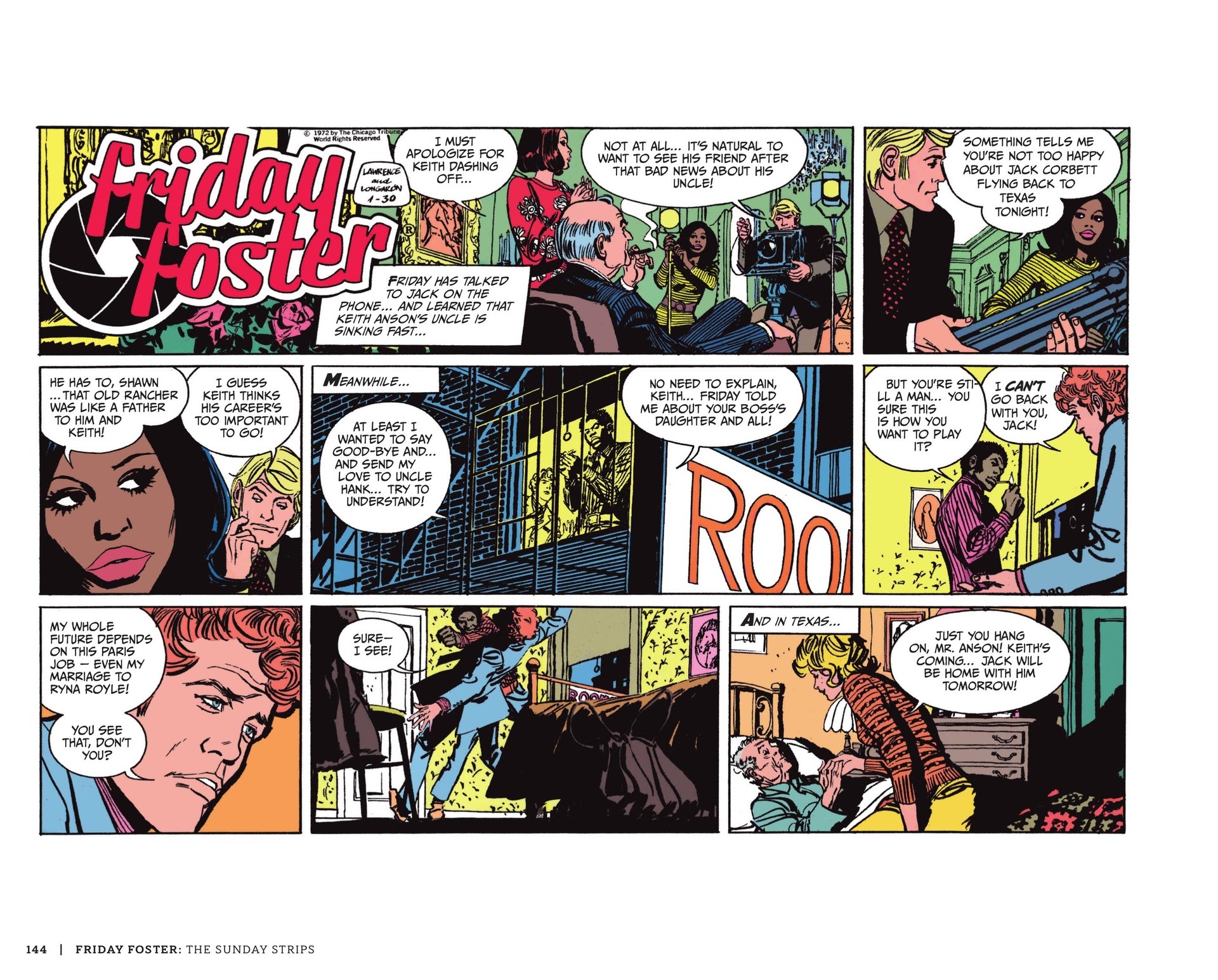 Read online Friday Foster: The Sunday Strips comic -  Issue # TPB (Part 2) - 45