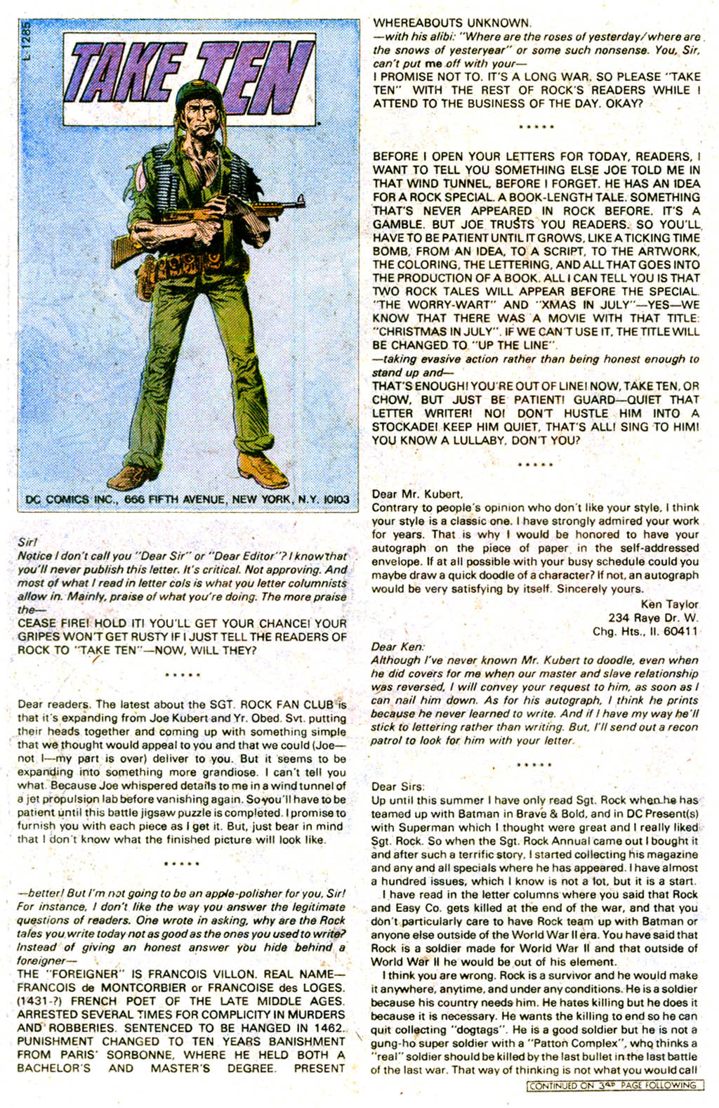 Read online Sgt. Rock comic -  Issue #376 - 21
