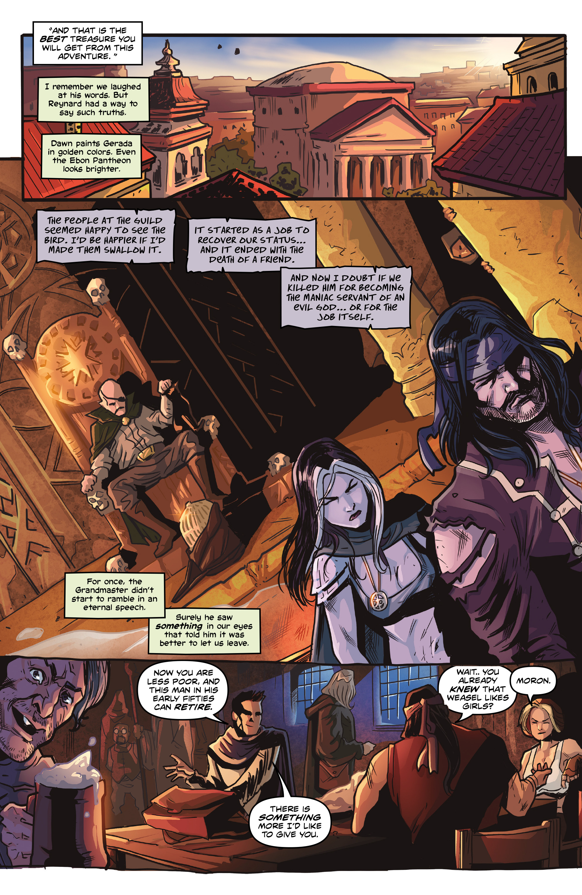 Read online Rogues!: The Burning Heart comic -  Issue #5 - 22