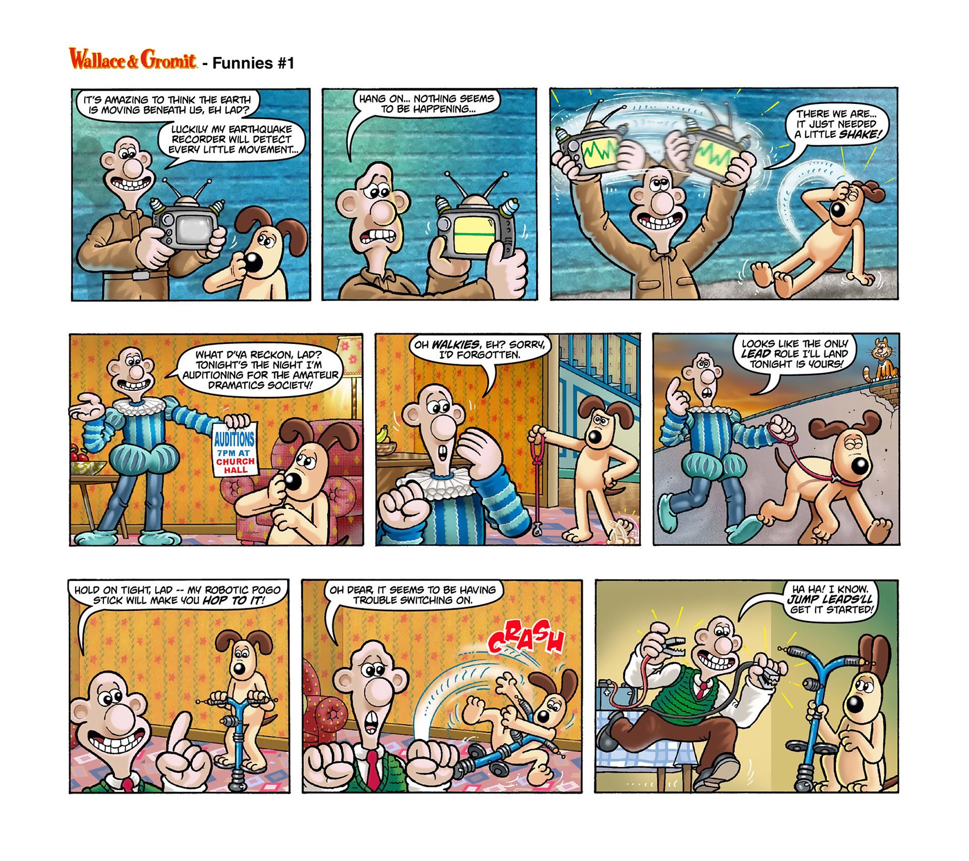 Read online Wallace & Gromit Dailies comic -  Issue #3 - 2