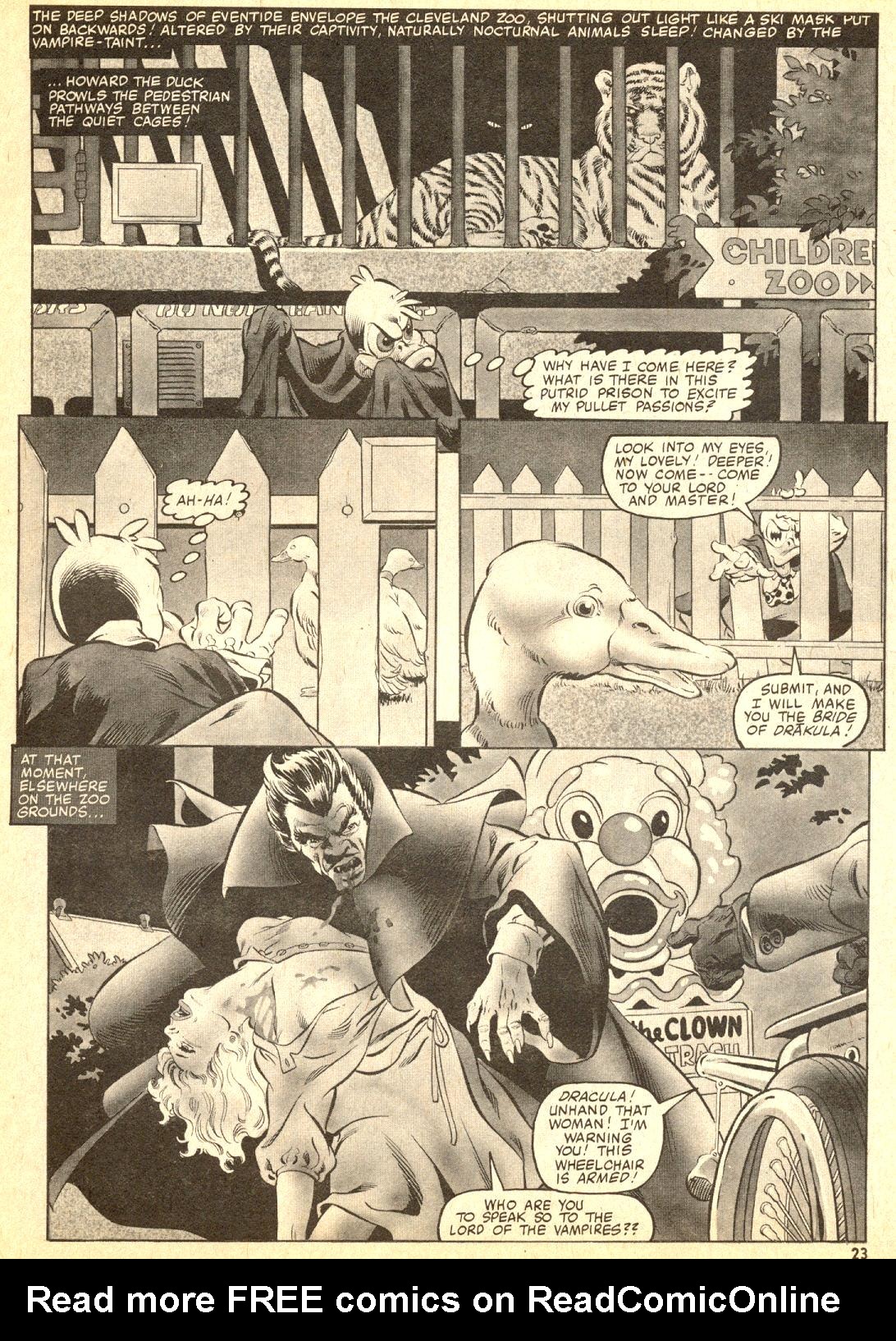 Read online Howard the Duck (1979) comic -  Issue #5 - 21