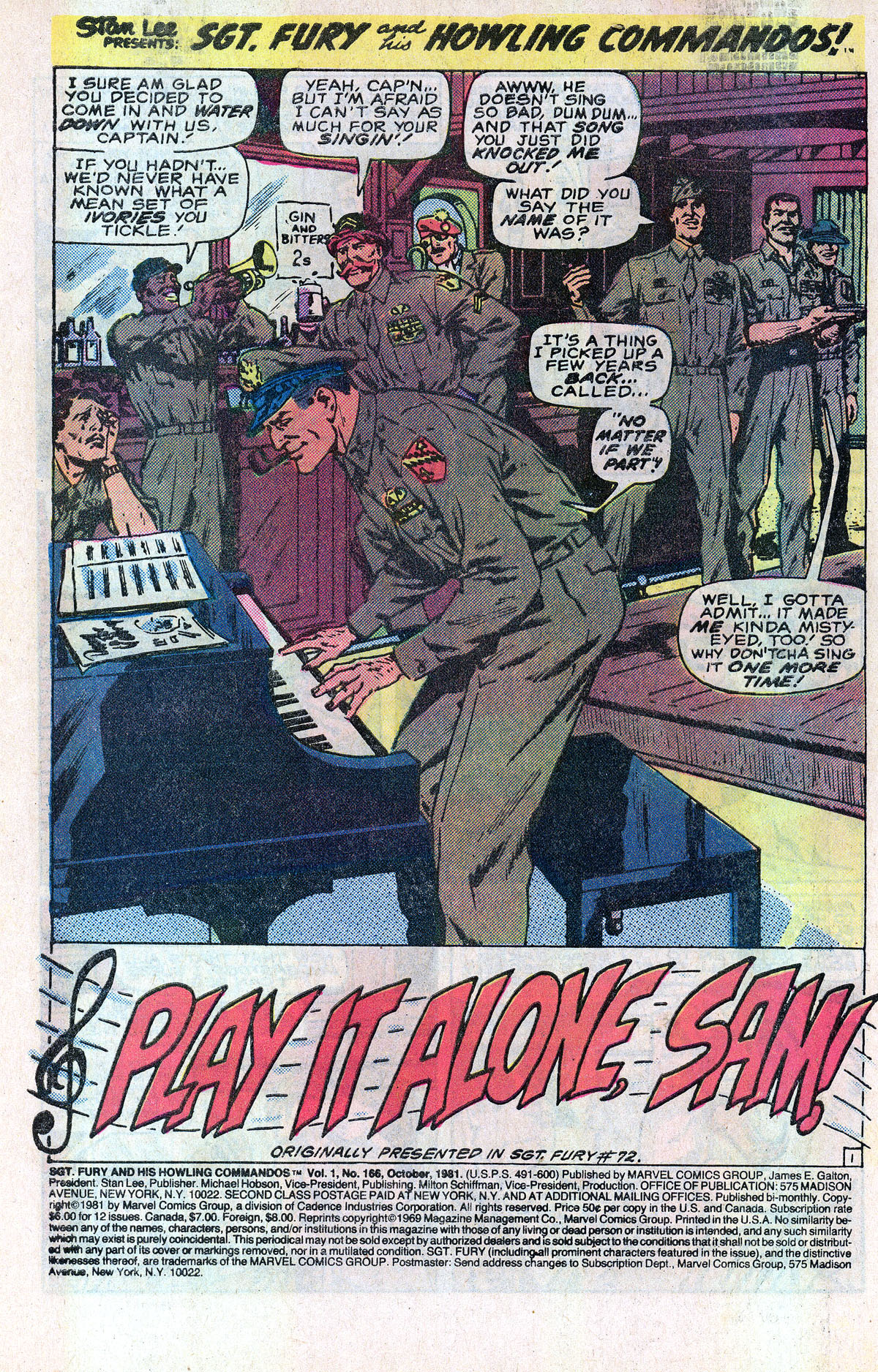 Read online Sgt. Fury comic -  Issue #166 - 3