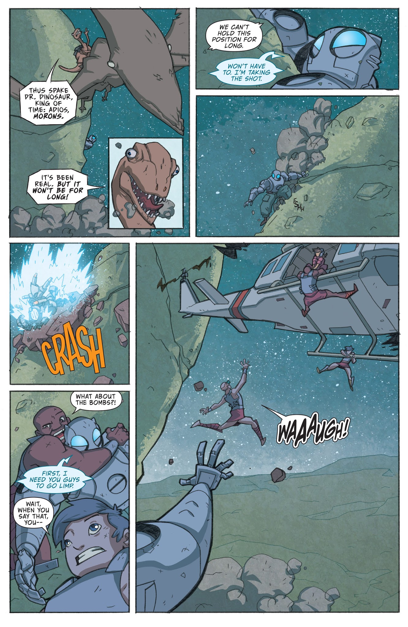 Read online Atomic Robo and the Savage Sword of Dr. Dinosaur comic -  Issue #5 - 18