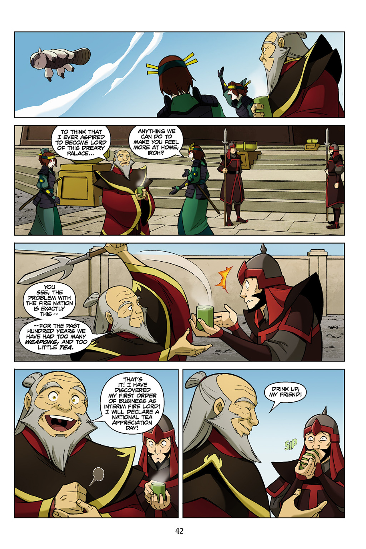 Read online Nickelodeon Avatar: The Last Airbender - The Search comic -  Issue # Part 1 - 43