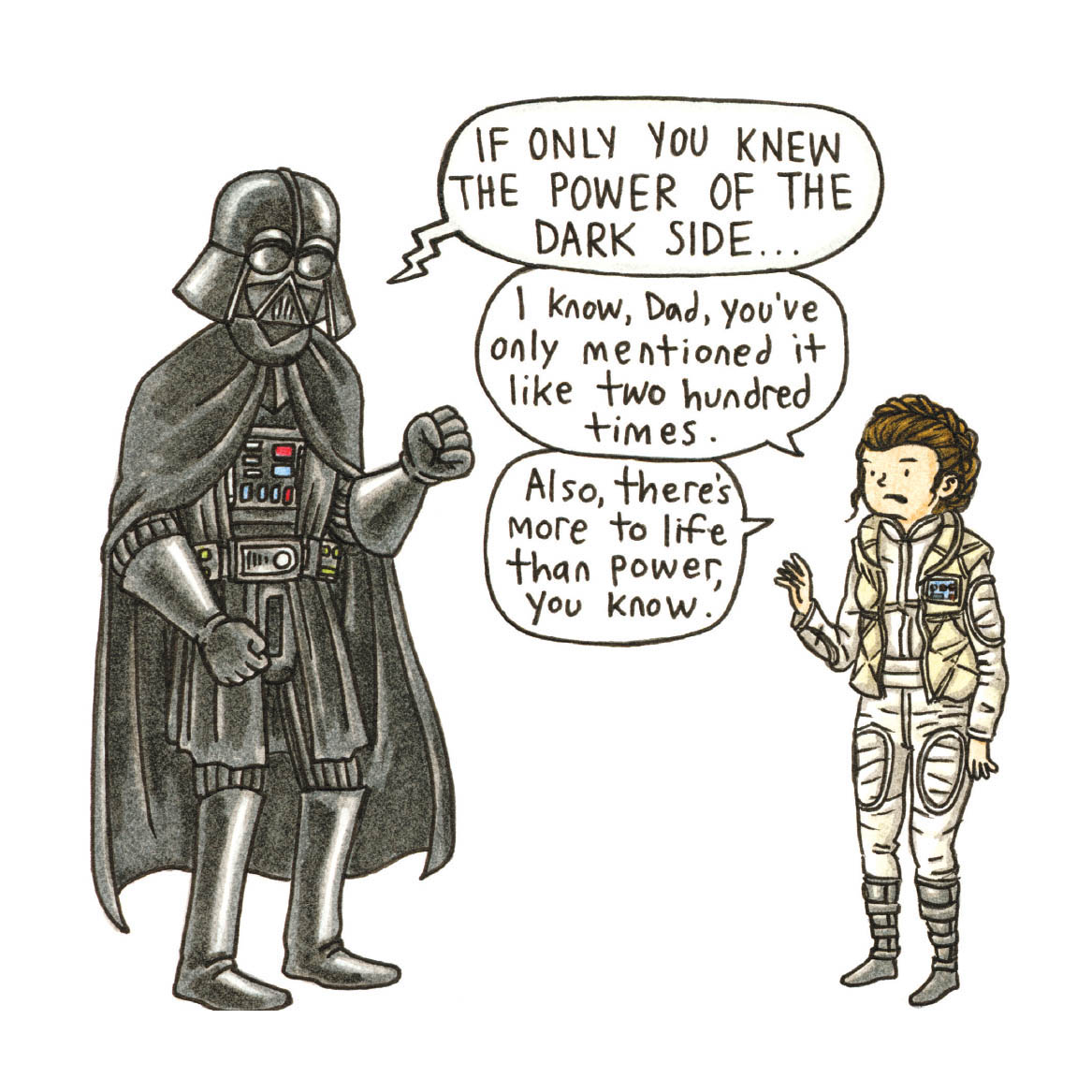 Read online Star Wars: Vader's Little Princess comic -  Issue # TPB - 38
