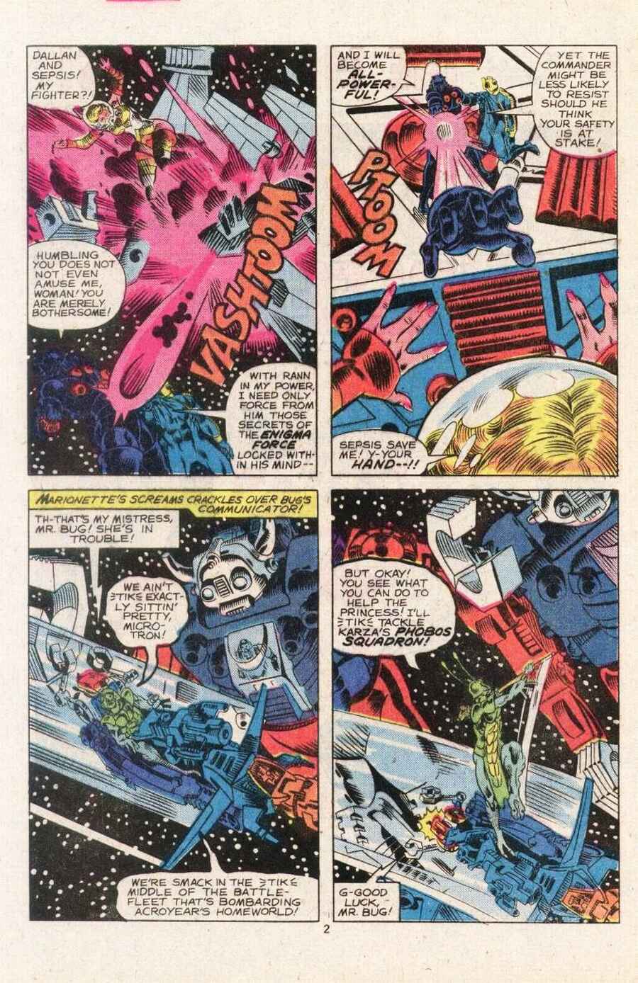 Read online Micronauts (1979) comic -  Issue #10 - 3