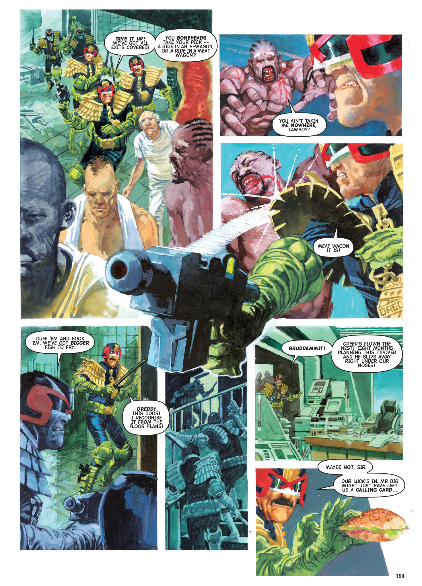 Read online Judge Dredd: The Complete Case Files comic -  Issue # TPB 40 (Part 3) - 1