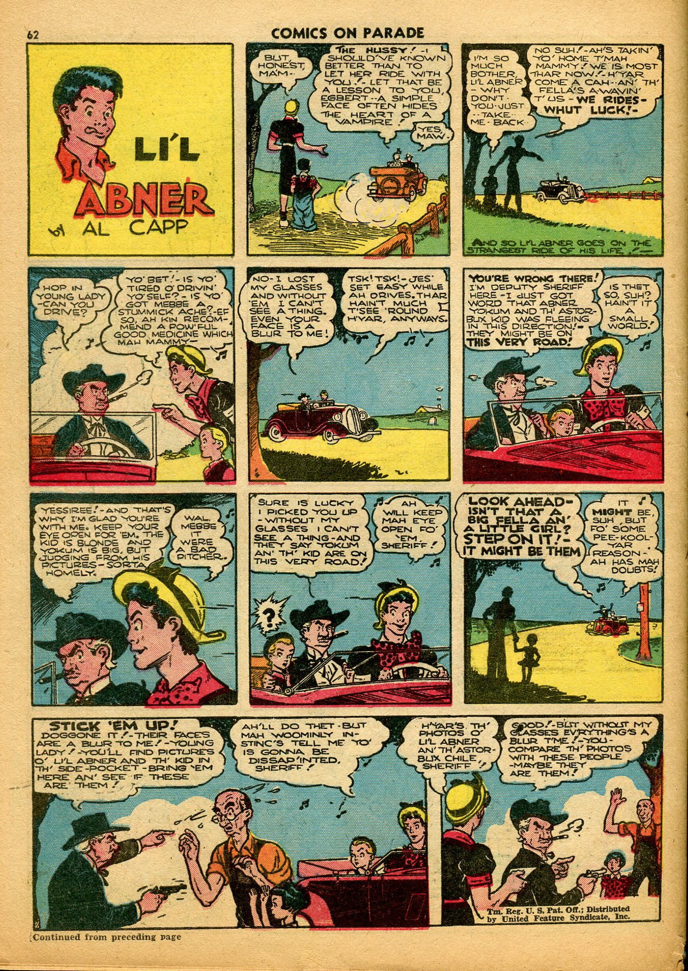 Read online Comics on Parade comic -  Issue #18 - 63