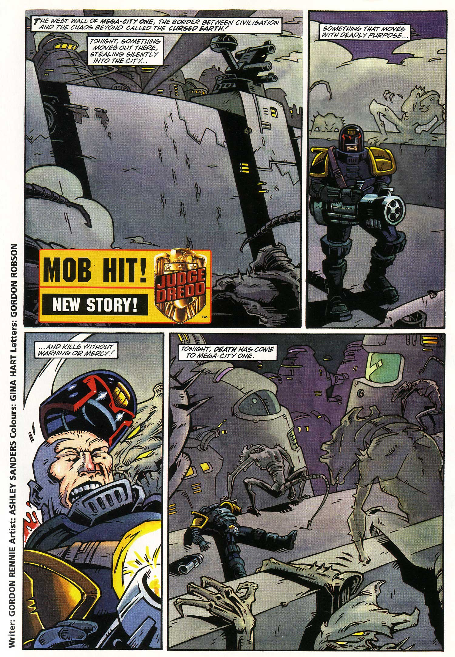 Read online Judge Dredd Lawman of the Future comic -  Issue #13 - 20