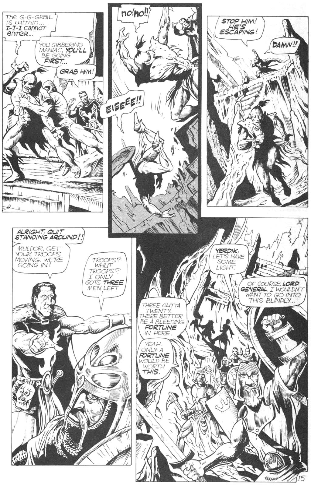 Read online Adventurers (1988) comic -  Issue #4 - 16