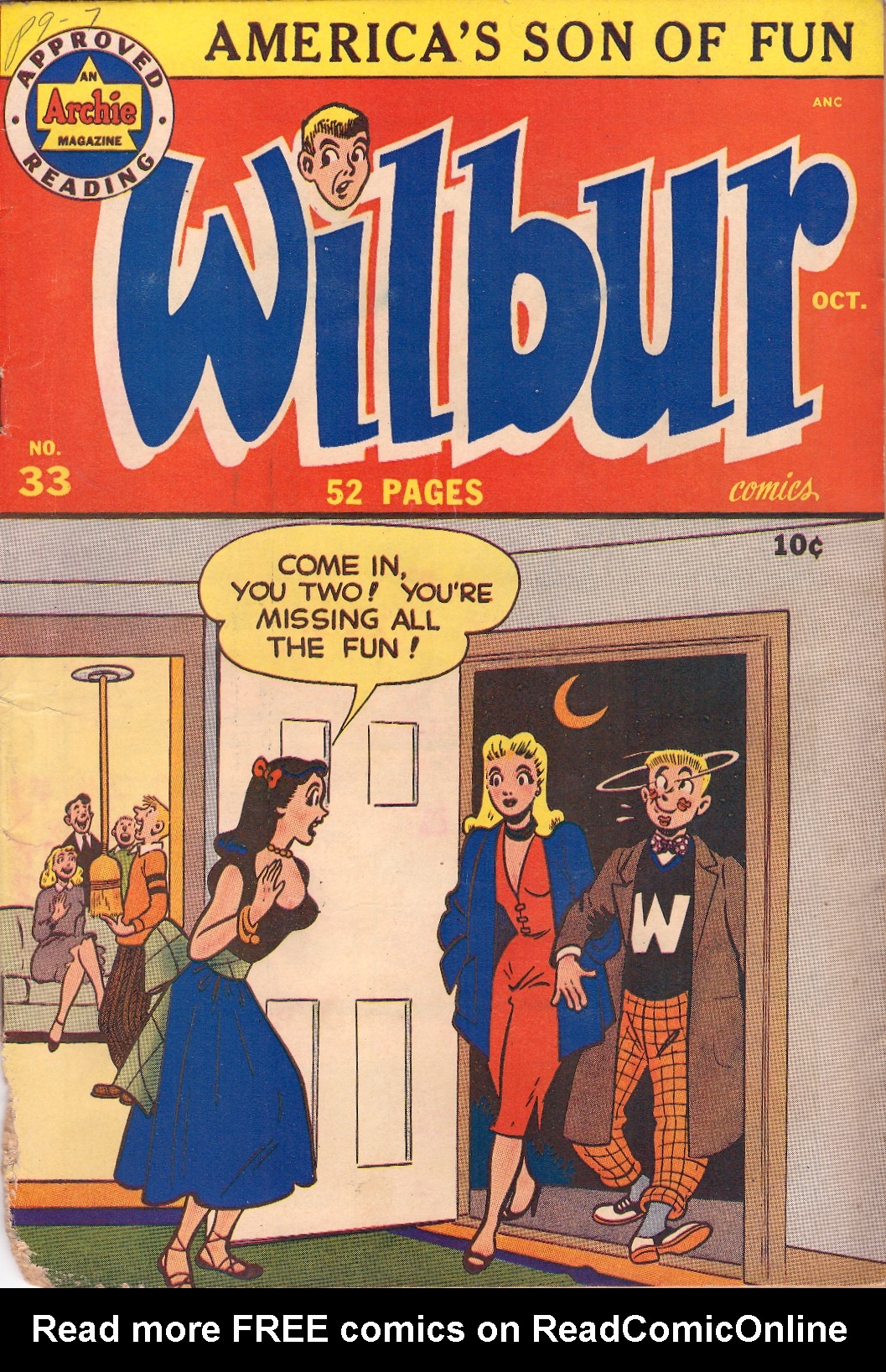 Read online Wilbur Comics comic -  Issue #33 - 1