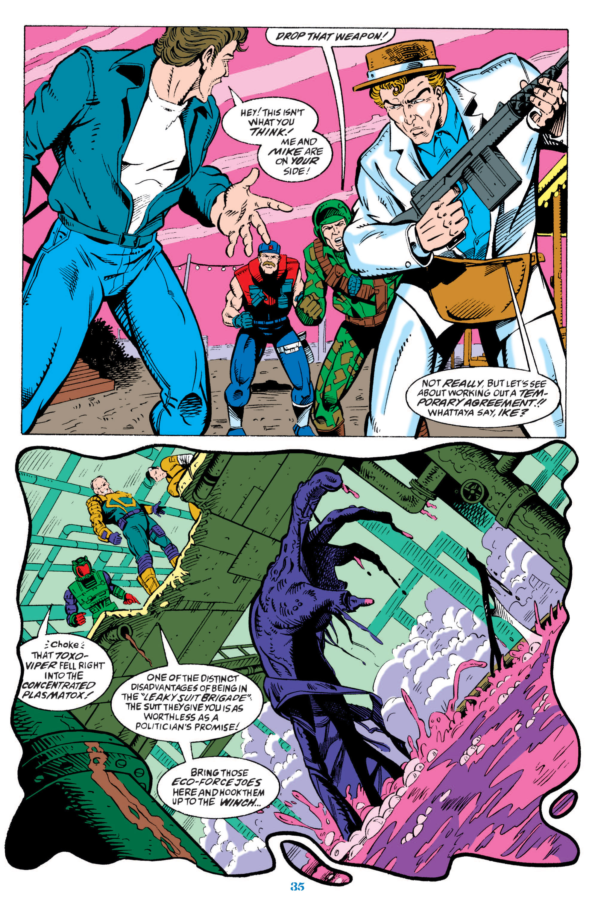 Read online Classic G.I. Joe comic -  Issue # TPB 13 (Part 1) - 36