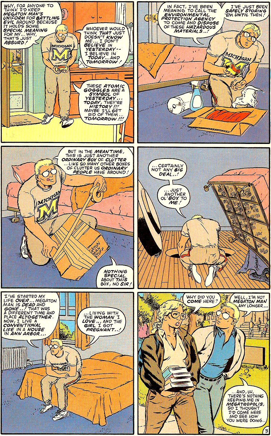 Read online The Return Of Megaton Man comic -  Issue #1 - 5