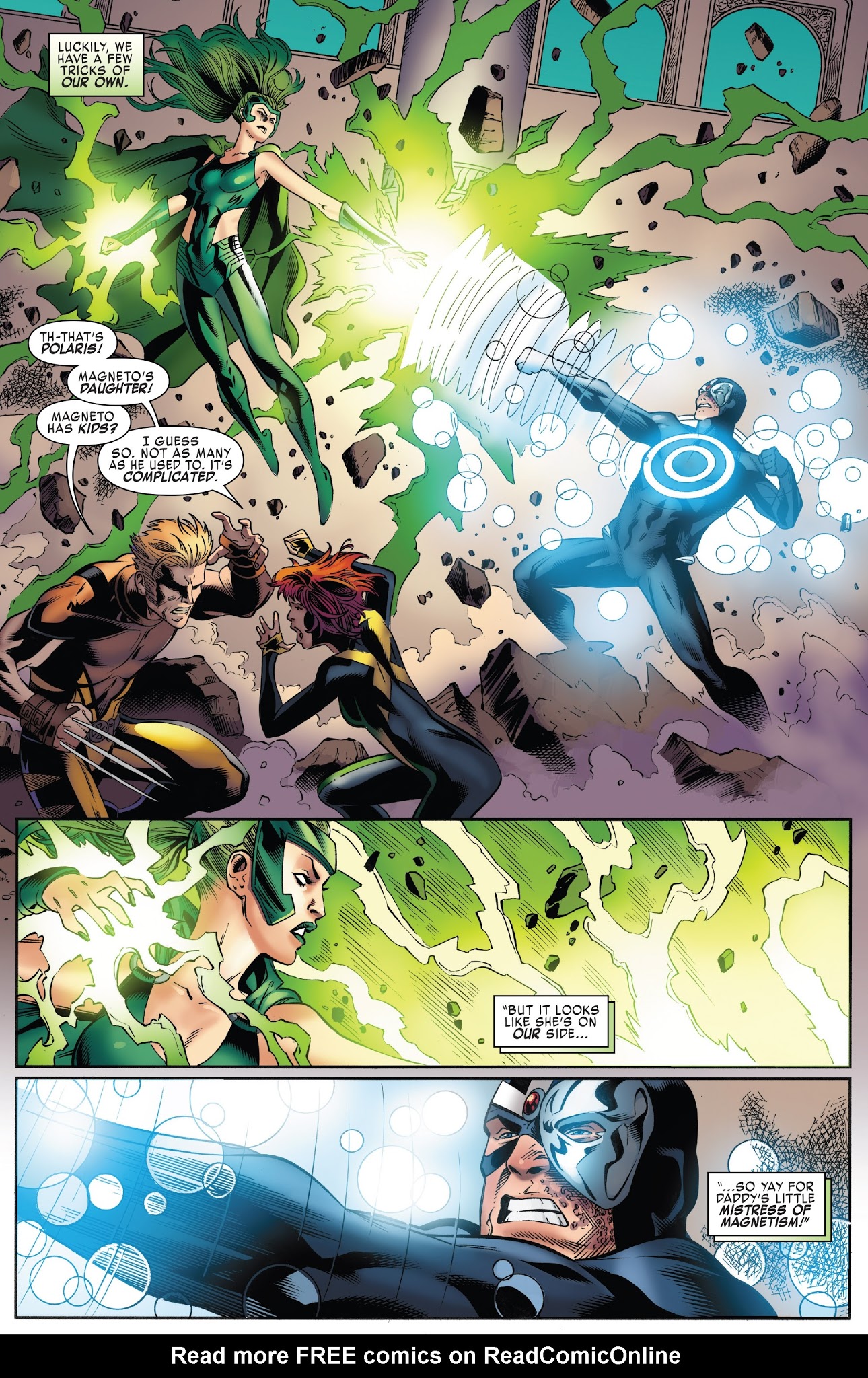 Read online X-Men: Blue comic -  Issue #9 - 4